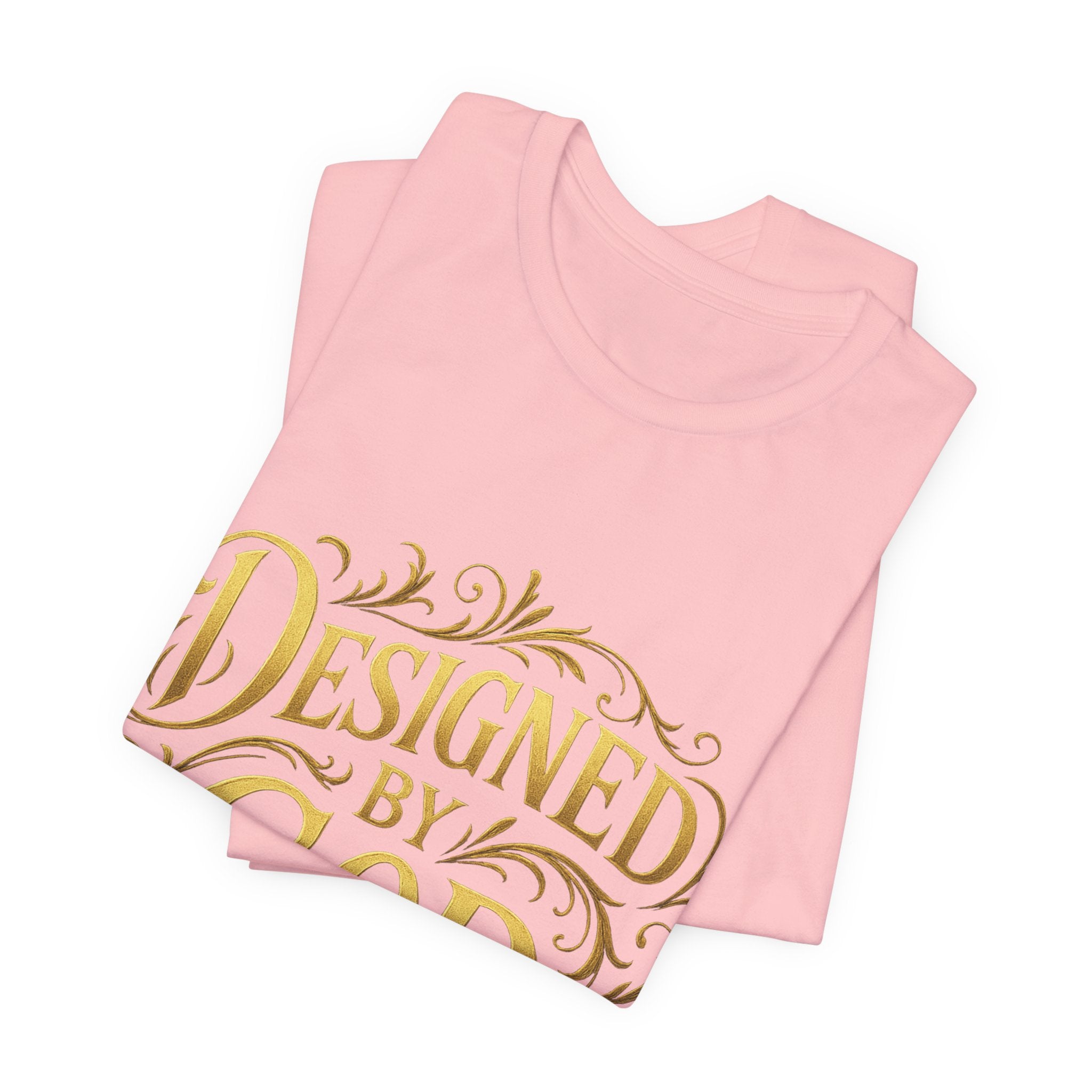 BGSM Designed by God Tee — Inspirational Christian Short Sleeve Shirt (BGSM)