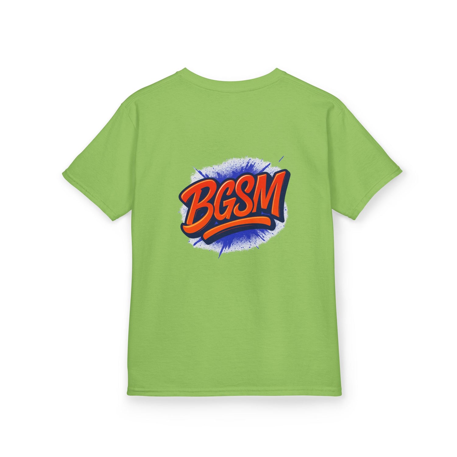 Kids Tee — "Rise Up and Pray" Christian Prayer Shirt with BGSM Back Logo