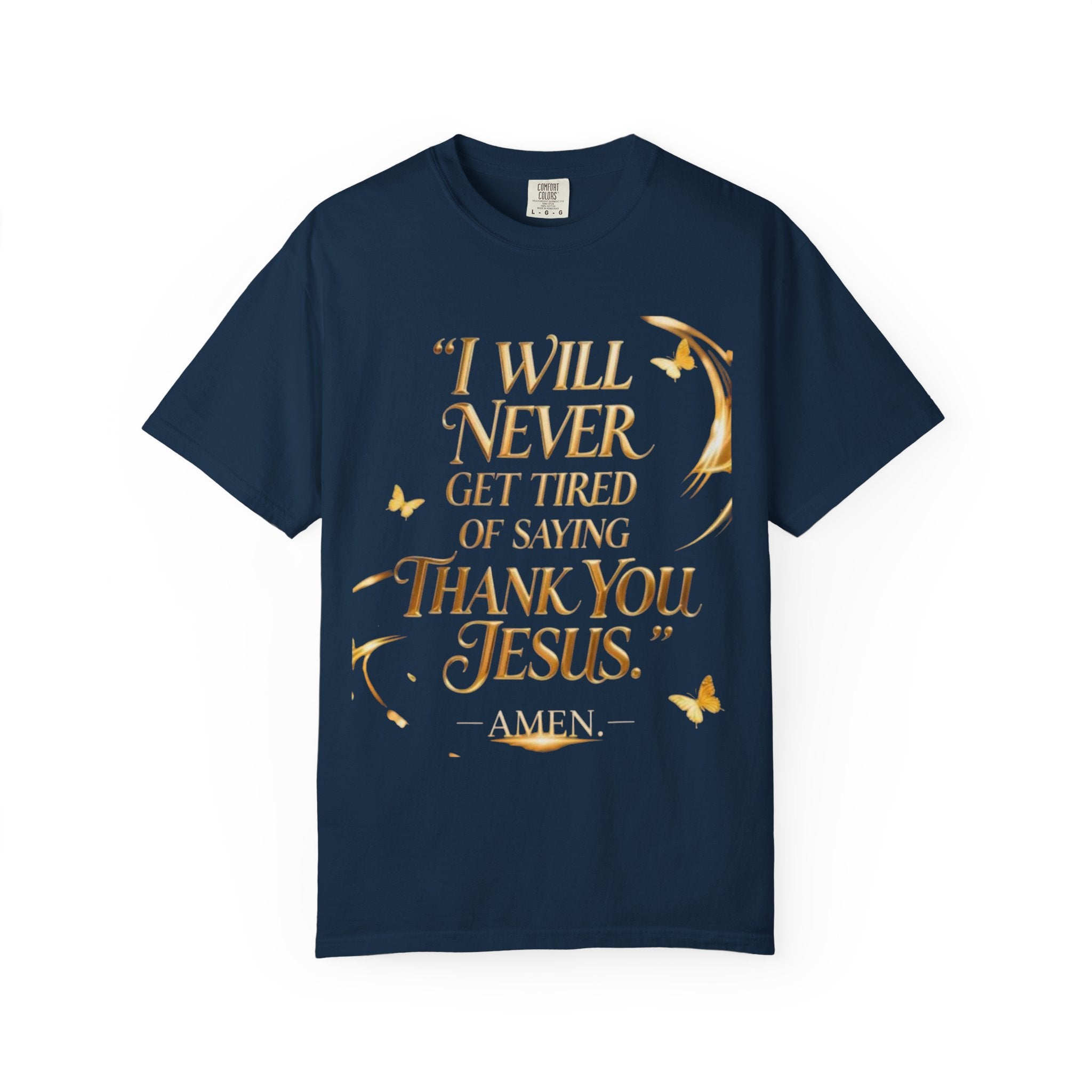 BGSM Thank You Jesus T-Shirt — Inspirational Christian Tee