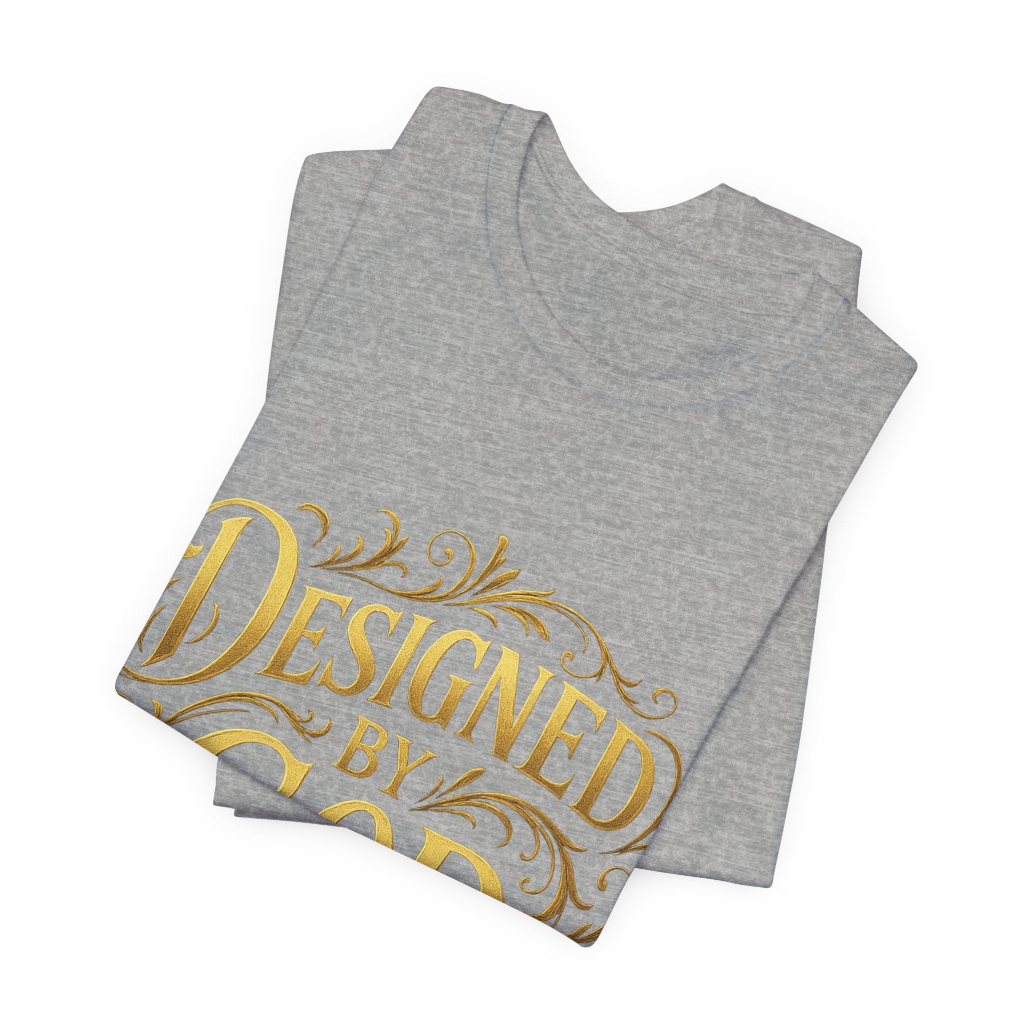 BGSM Designed by God Tee — Inspirational Christian Short Sleeve Shirt (BGSM)
