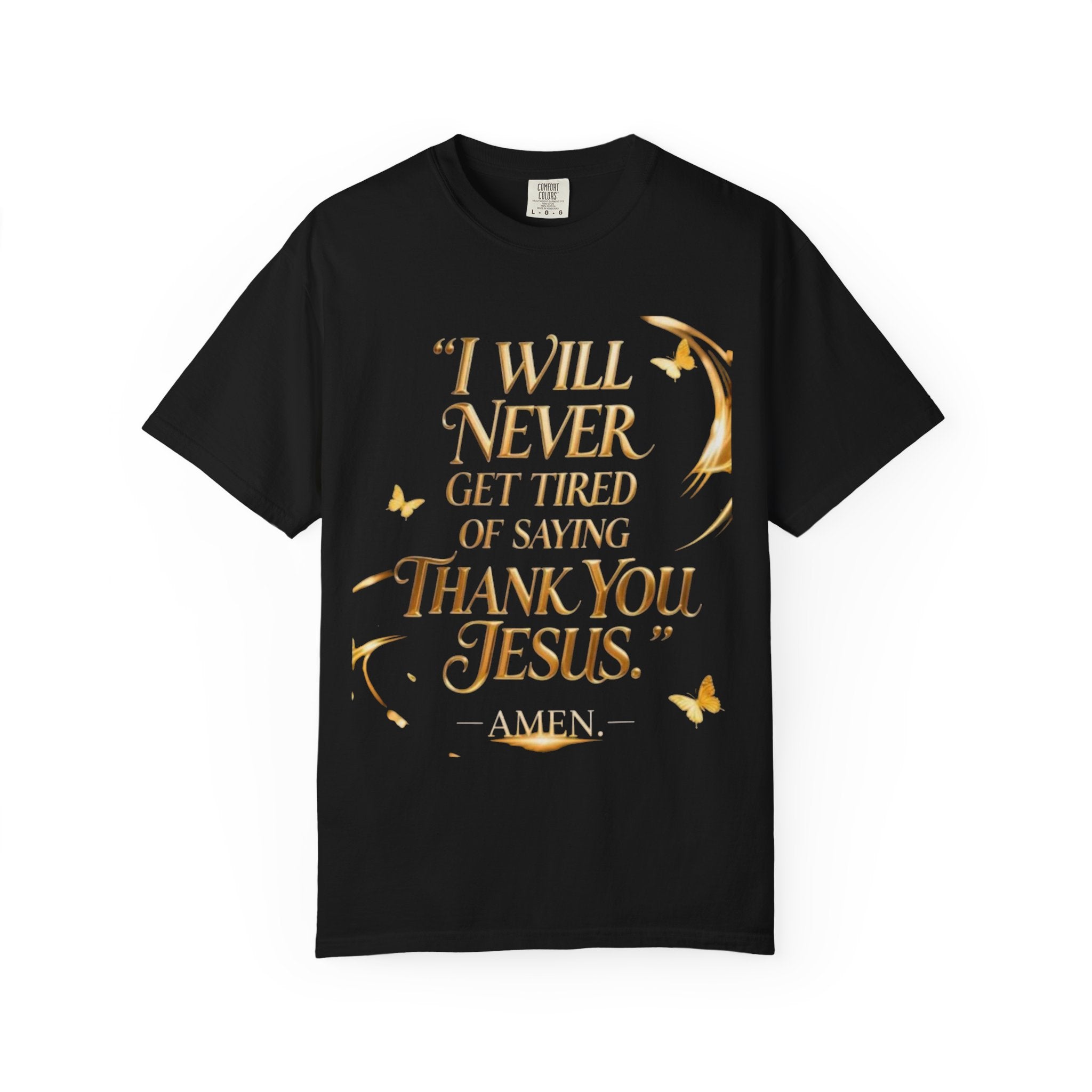 BGSM Thank You Jesus T-Shirt — Inspirational Christian Tee