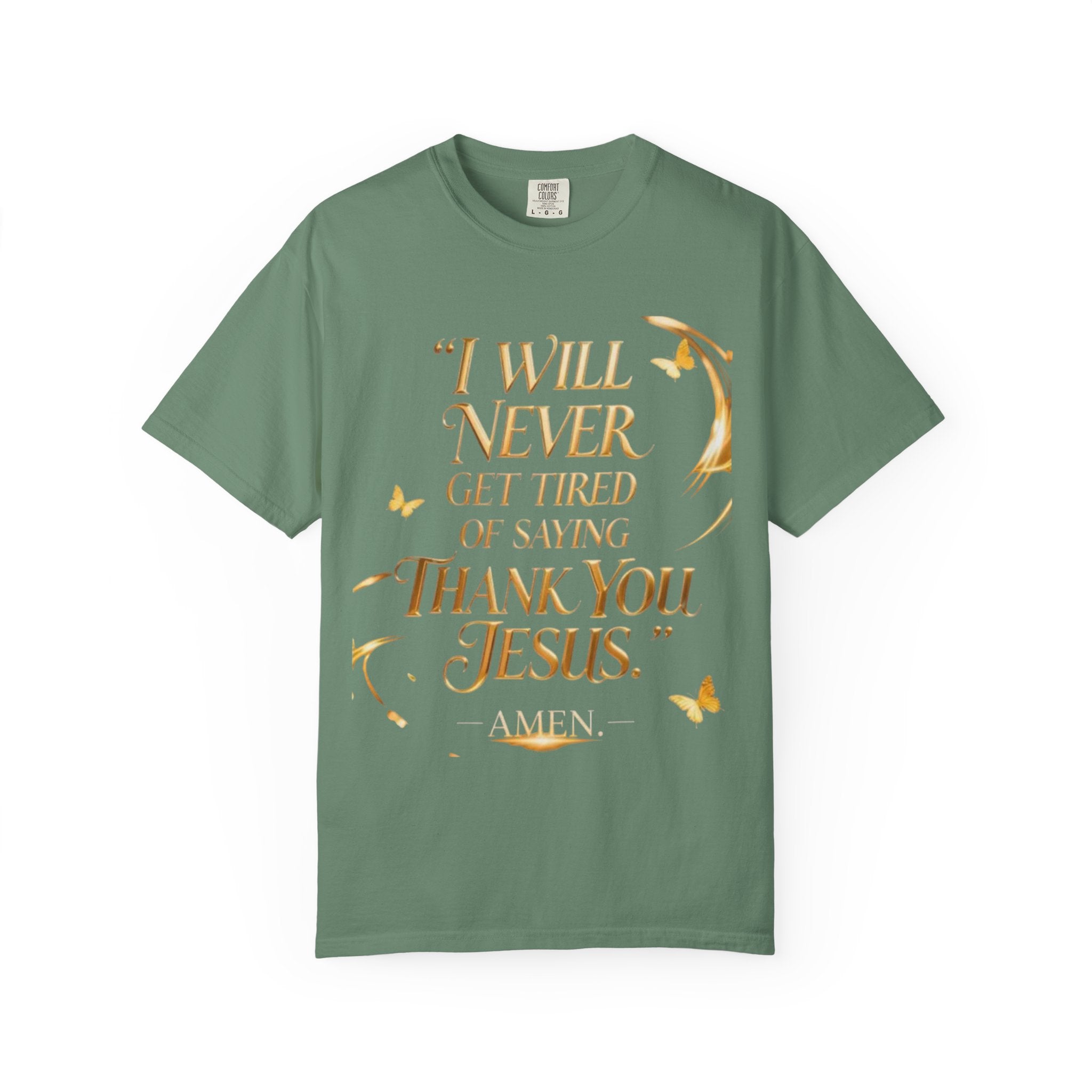 BGSM Thank You Jesus T-Shirt — Inspirational Christian Tee