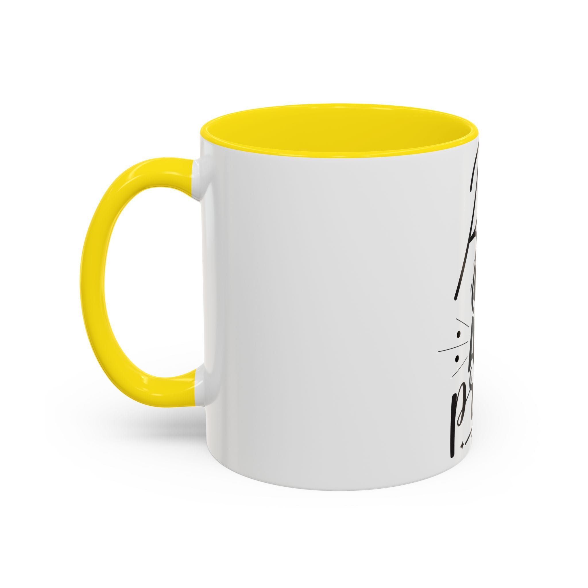 Rise Up and Pray Accent Coffee Mug – Inspirational Christian Coffee Cup