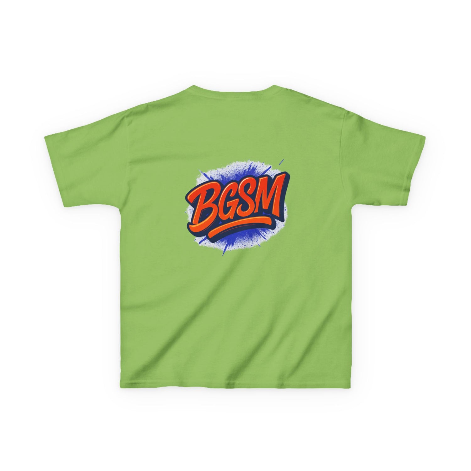 Kids Tee — "Rise Up and Pray" Christian Prayer Shirt with BGSM Back Logo
