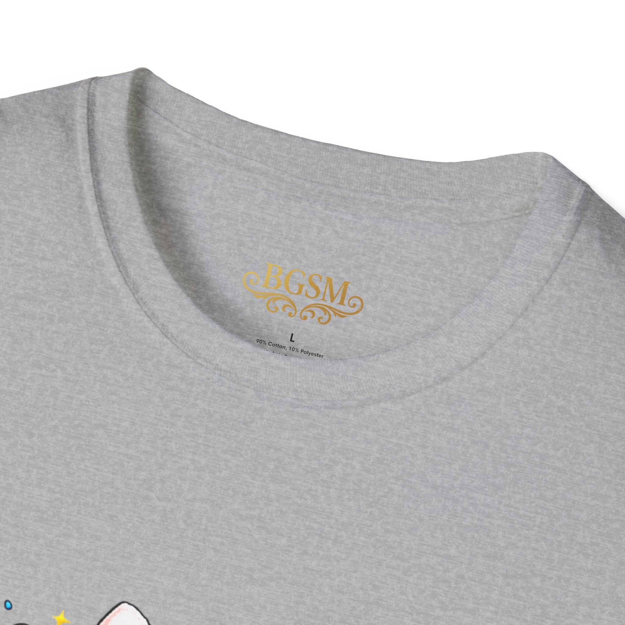 BGSM Easter Bunny Graphic T-Shirt — "Happy Easter" Colorful Holiday Tee