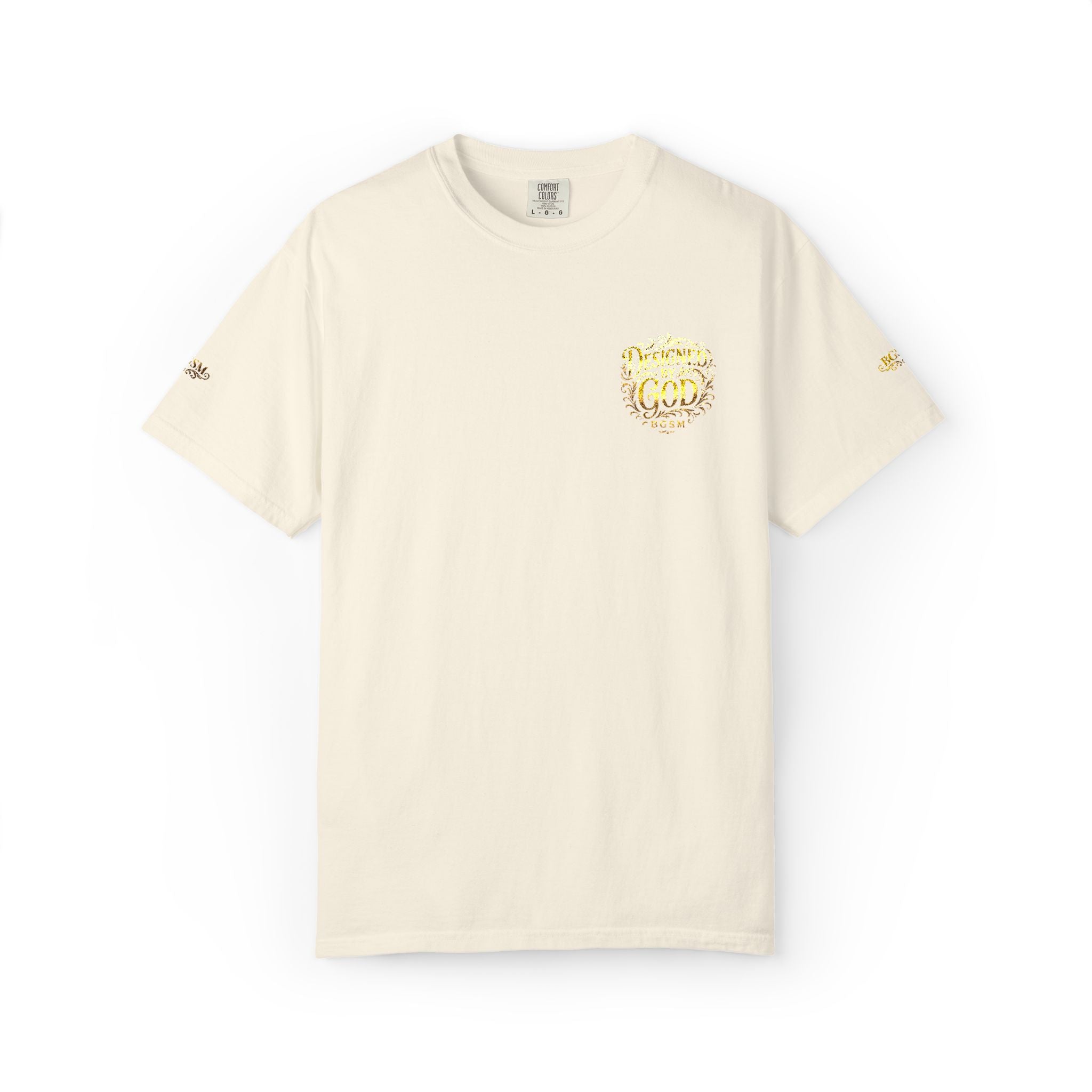 Autumn Fox Pocket T-Shirt — Rust Garment-Dyed Tee with Pocket Fox Design