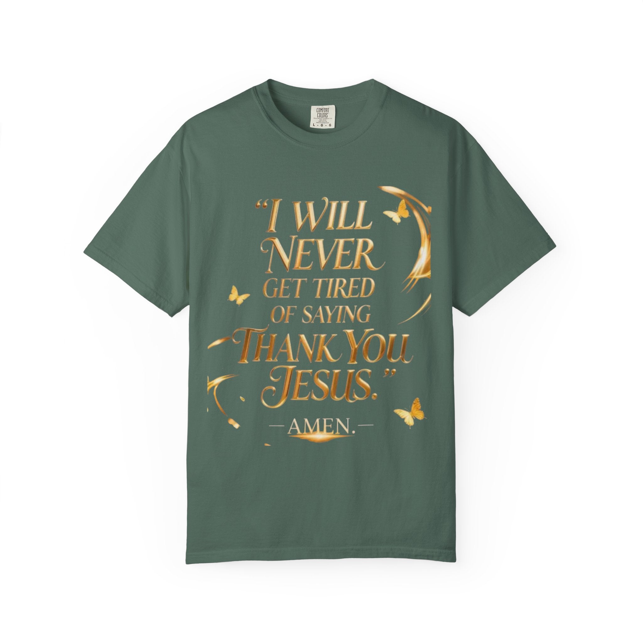 BGSM Thank You Jesus T-Shirt — Inspirational Christian Tee