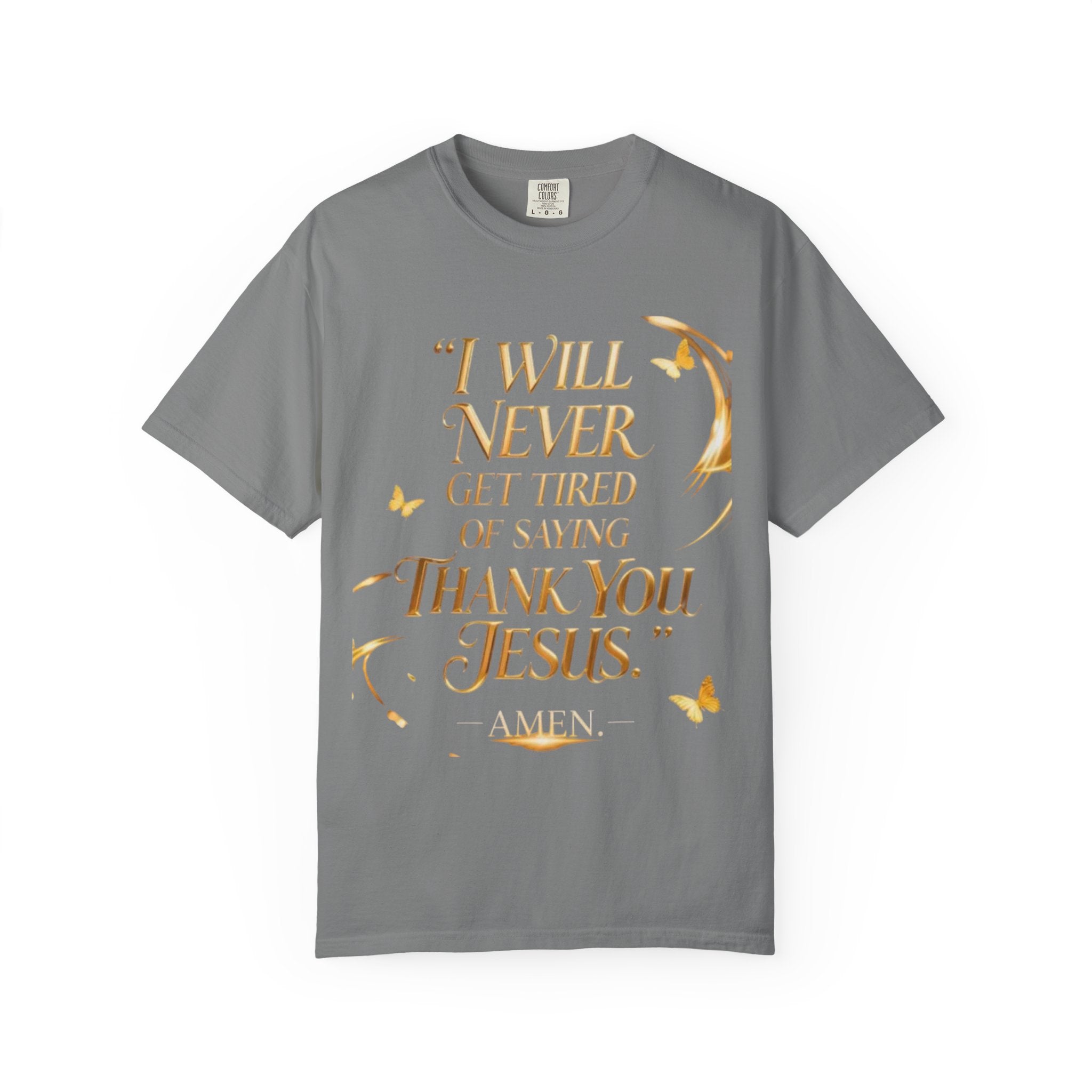 BGSM Thank You Jesus T-Shirt — Inspirational Christian Tee
