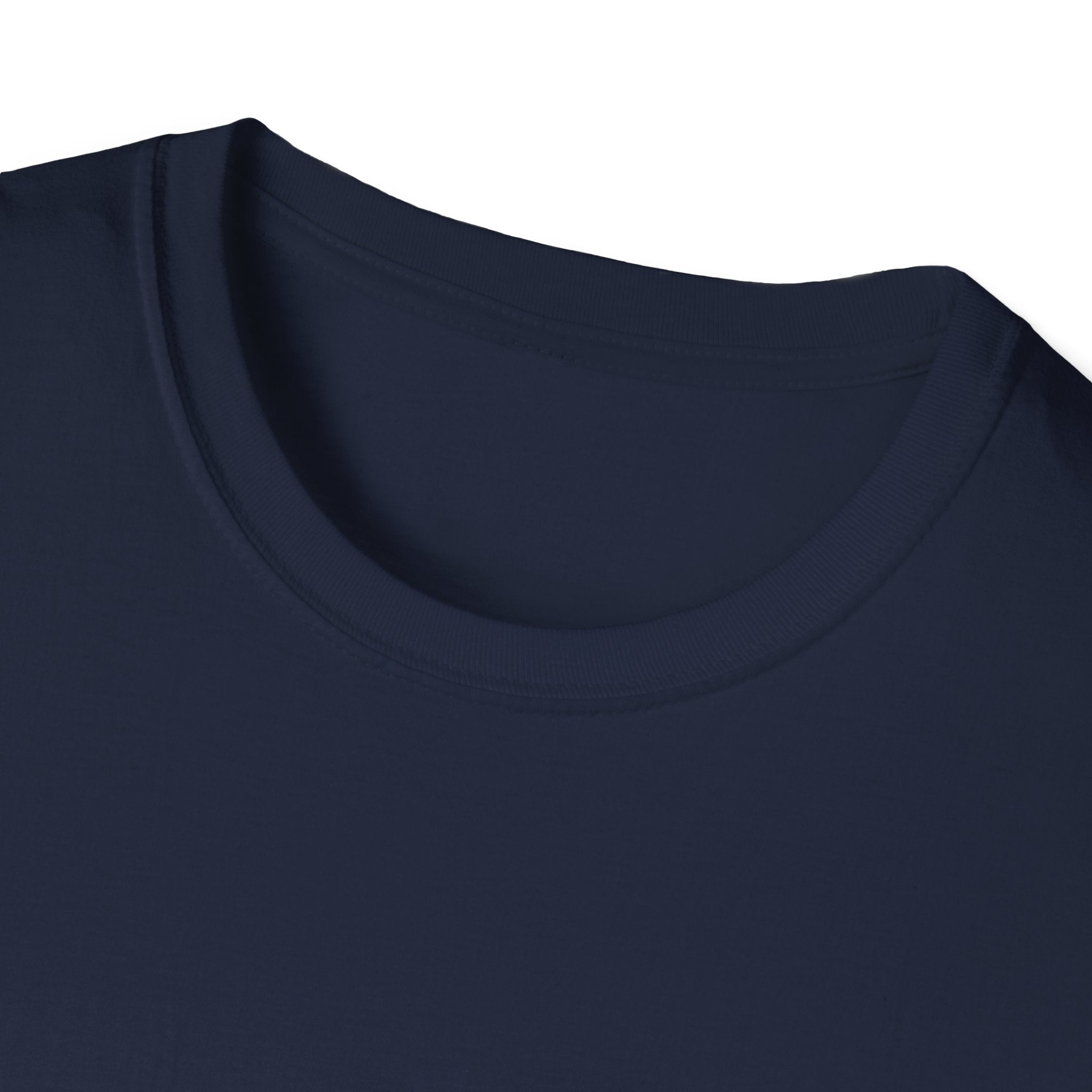 BGSM Monogram T-Shirt — Decorative Gold Front & Blue Circle Back