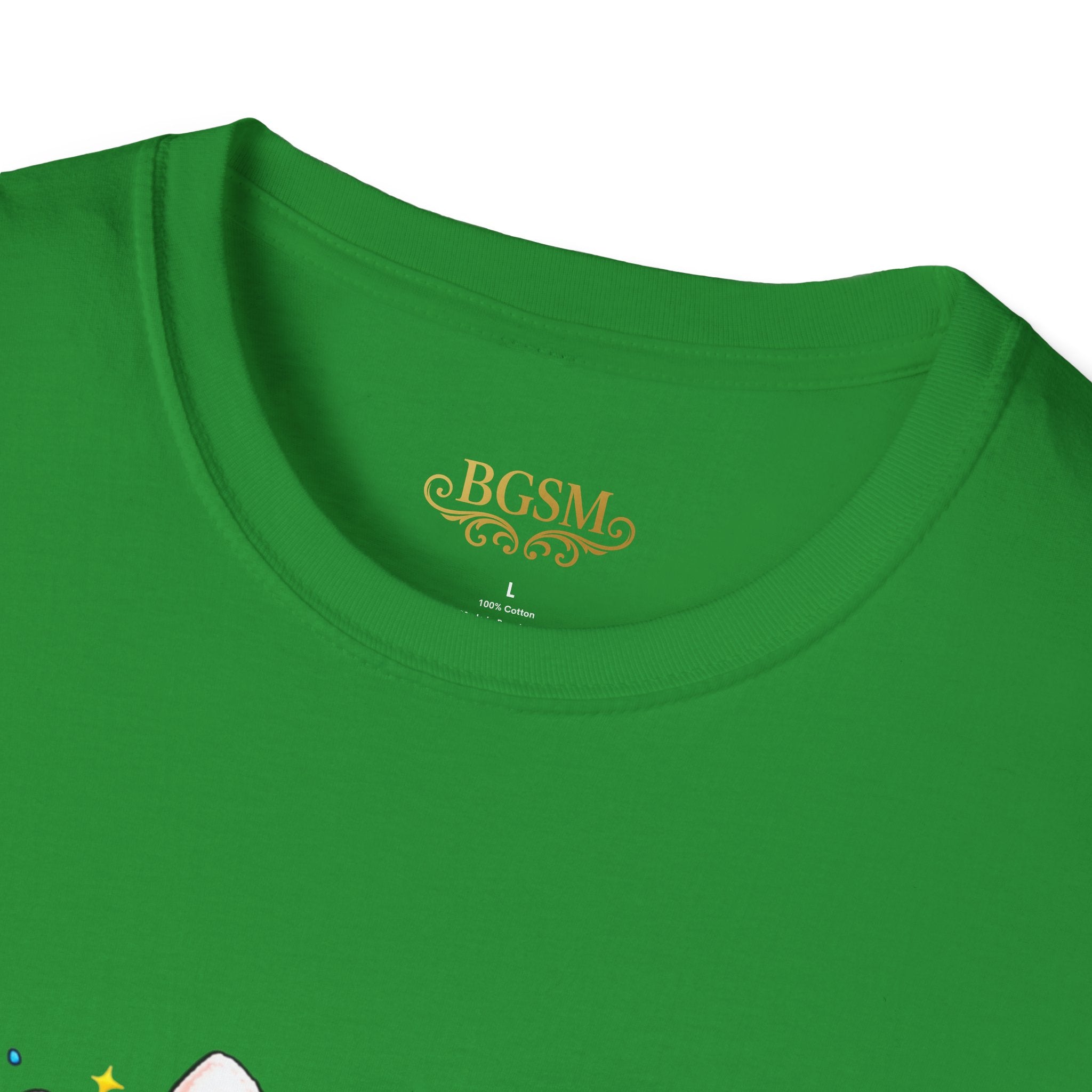 BGSM Easter Bunny Graphic T-Shirt — "Happy Easter" Colorful Holiday Tee