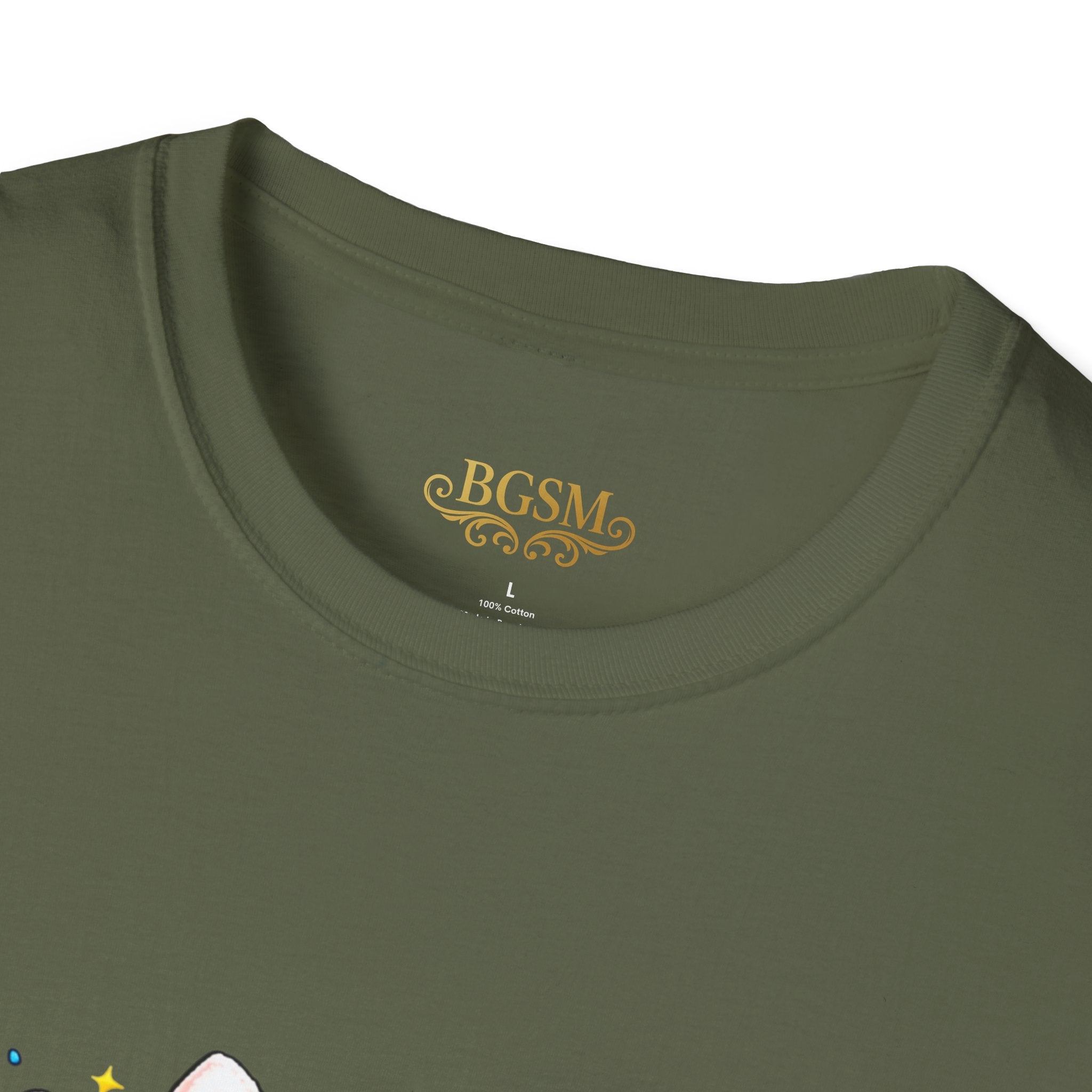 BGSM Easter Bunny Graphic T-Shirt — "Happy Easter" Colorful Holiday Tee