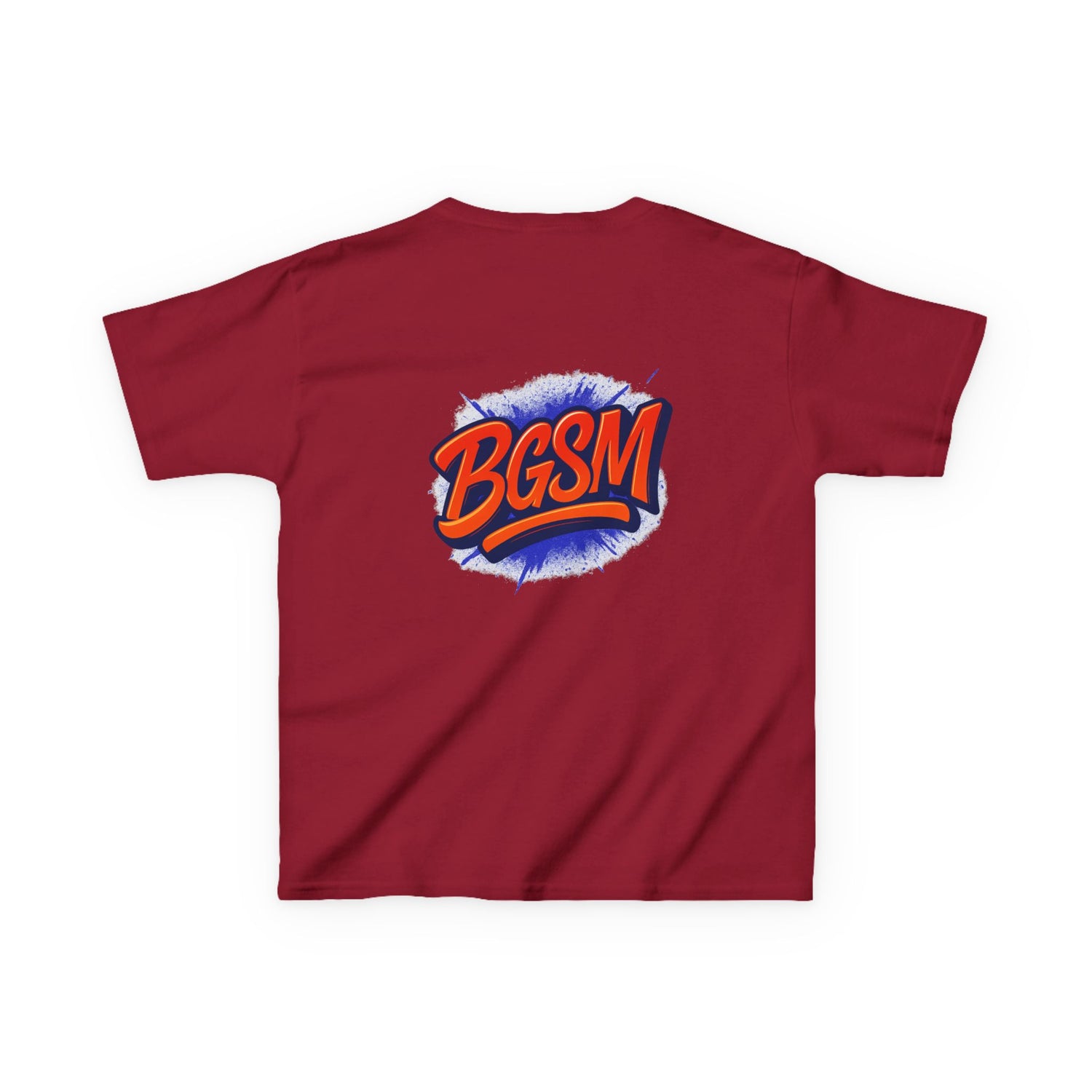 Kids Tee — "Rise Up and Pray" Christian Prayer Shirt with BGSM Back Logo