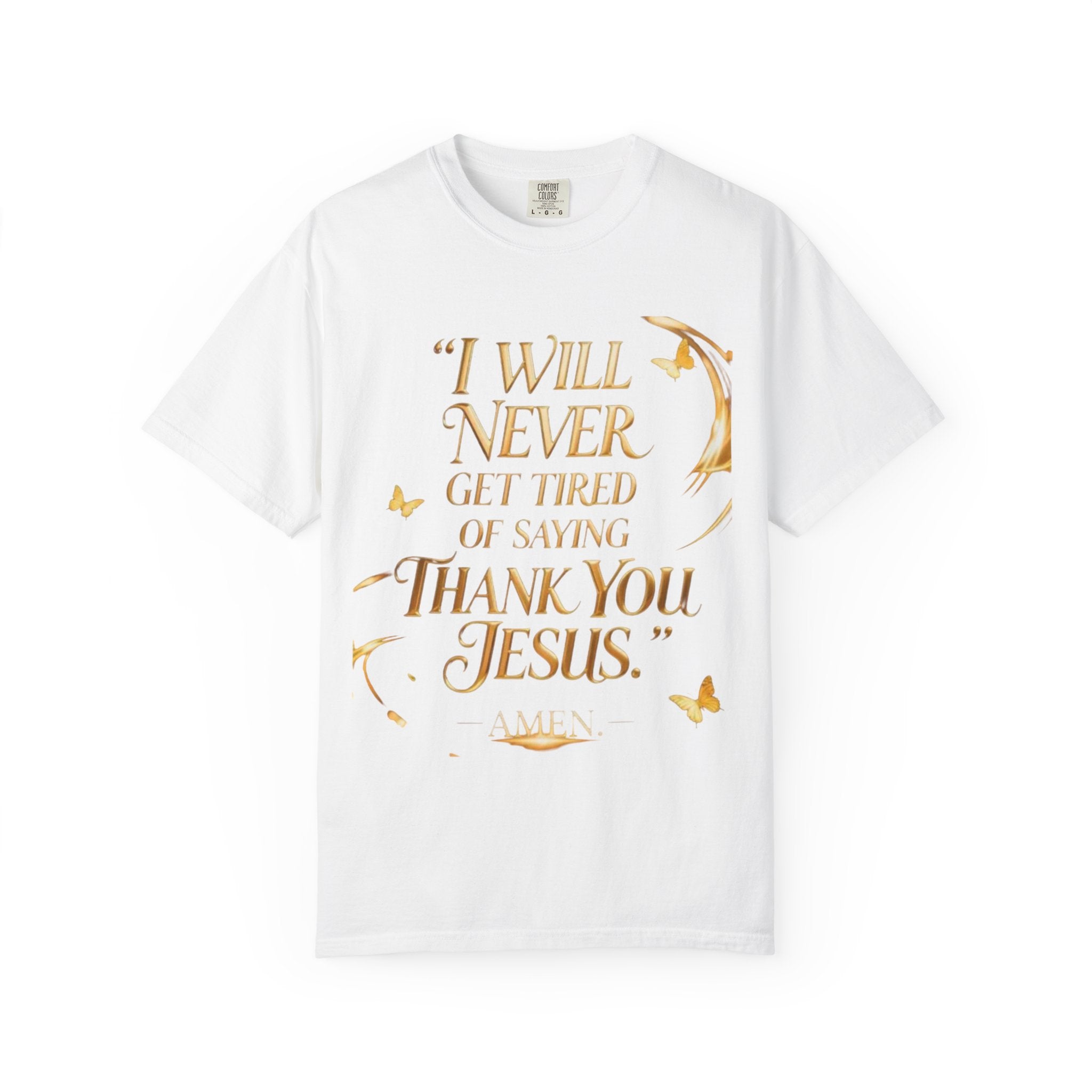 BGSM Thank You Jesus T-Shirt — Inspirational Christian Tee