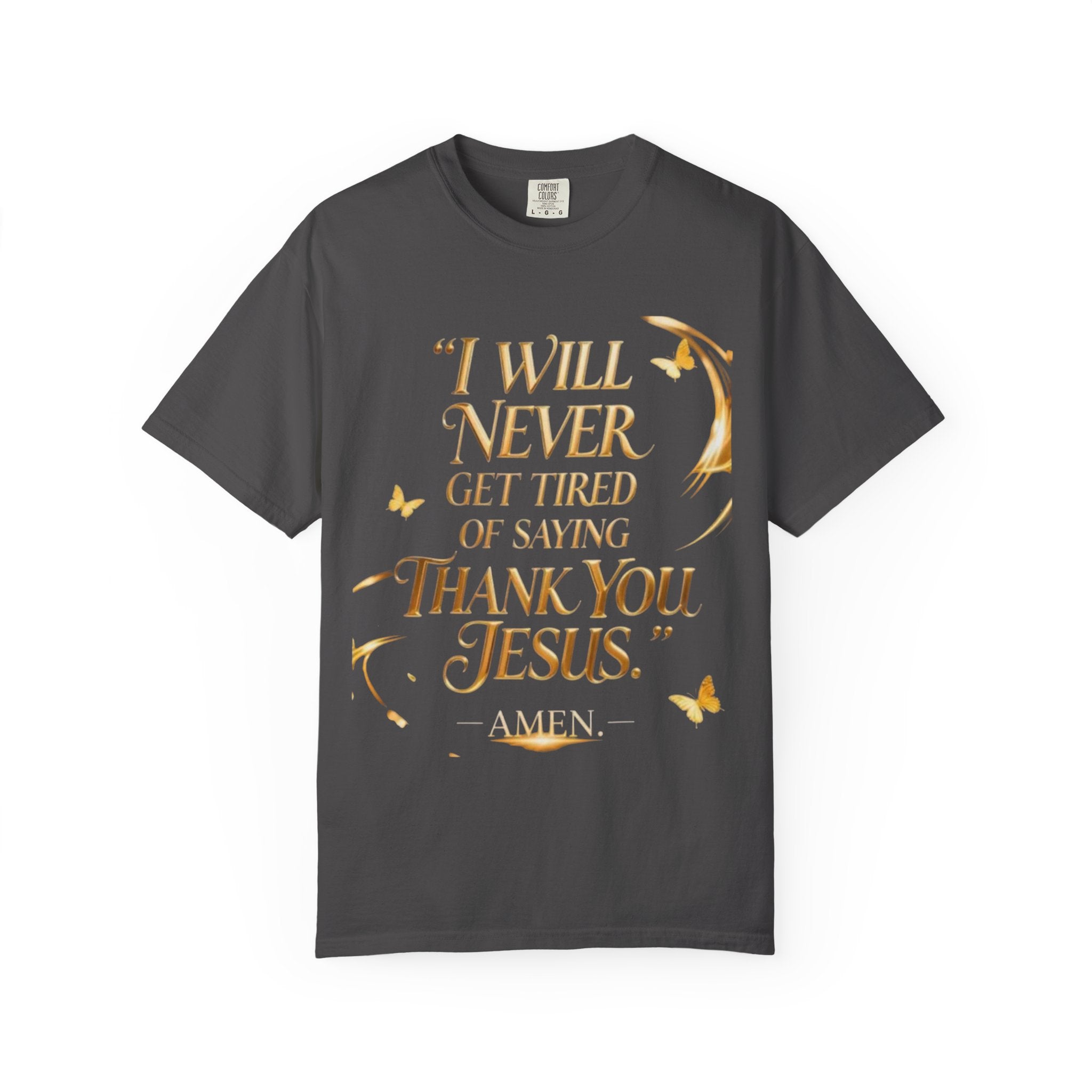 BGSM Thank You Jesus T-Shirt — Inspirational Christian Tee