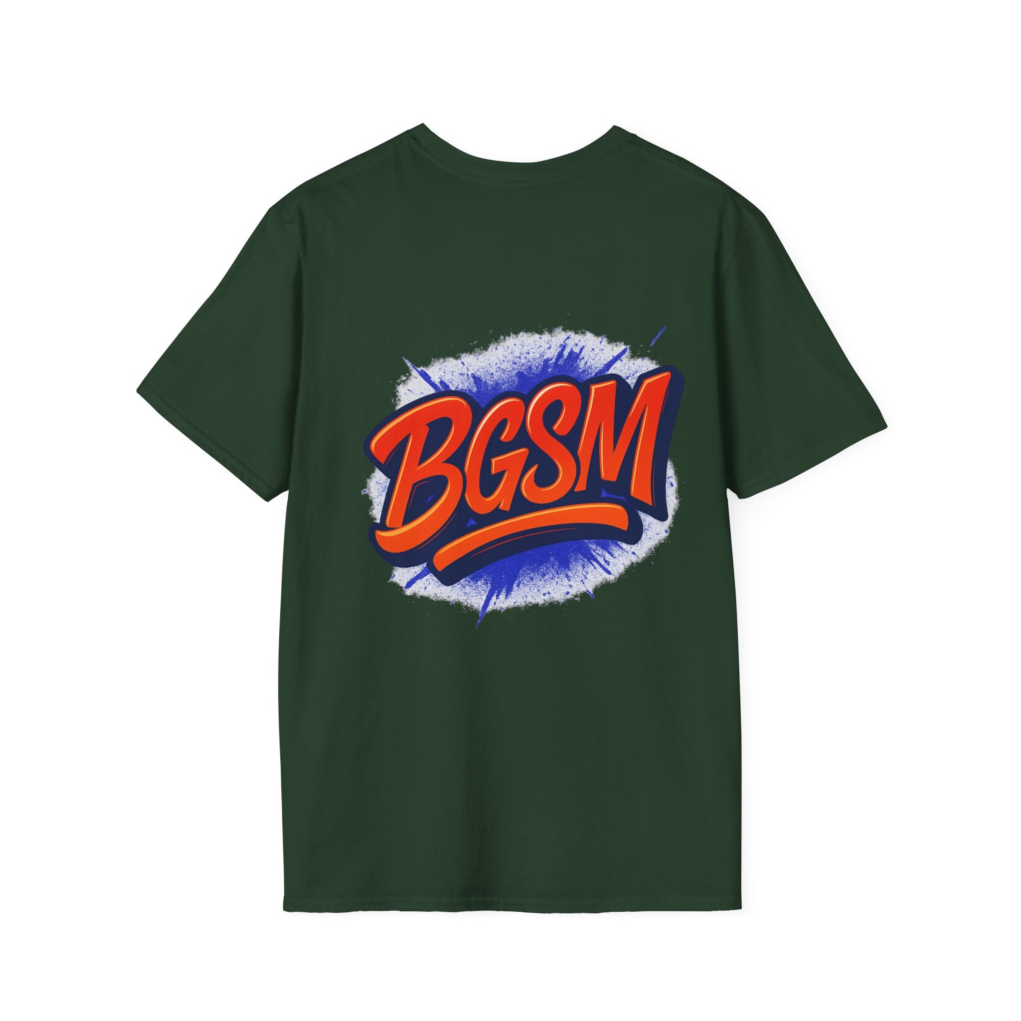 BGSM Easter Bunny Graphic T-Shirt — "Happy Easter" Colorful Holiday Tee