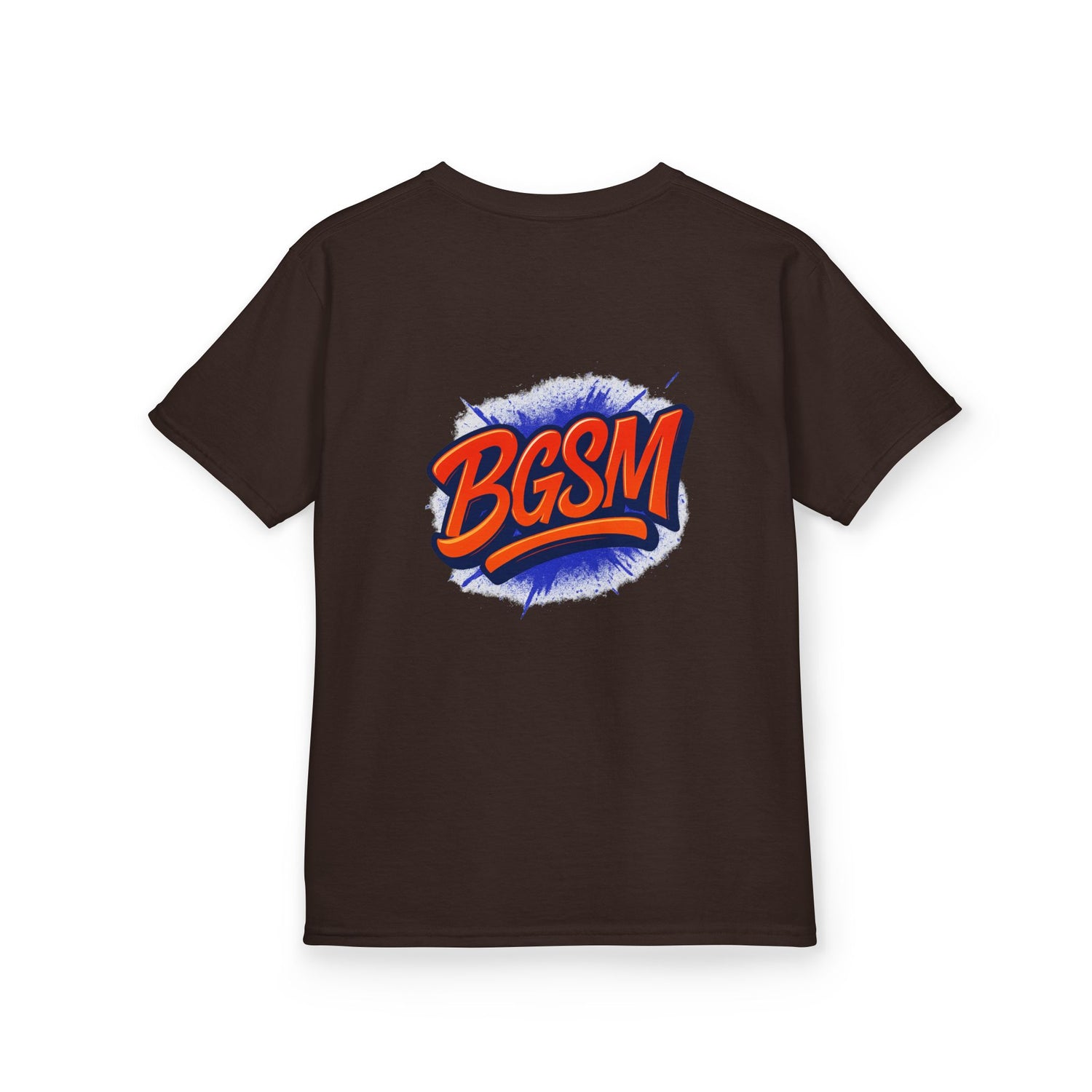 Kids Tee — "Rise Up and Pray" Christian Prayer Shirt with BGSM Back Logo