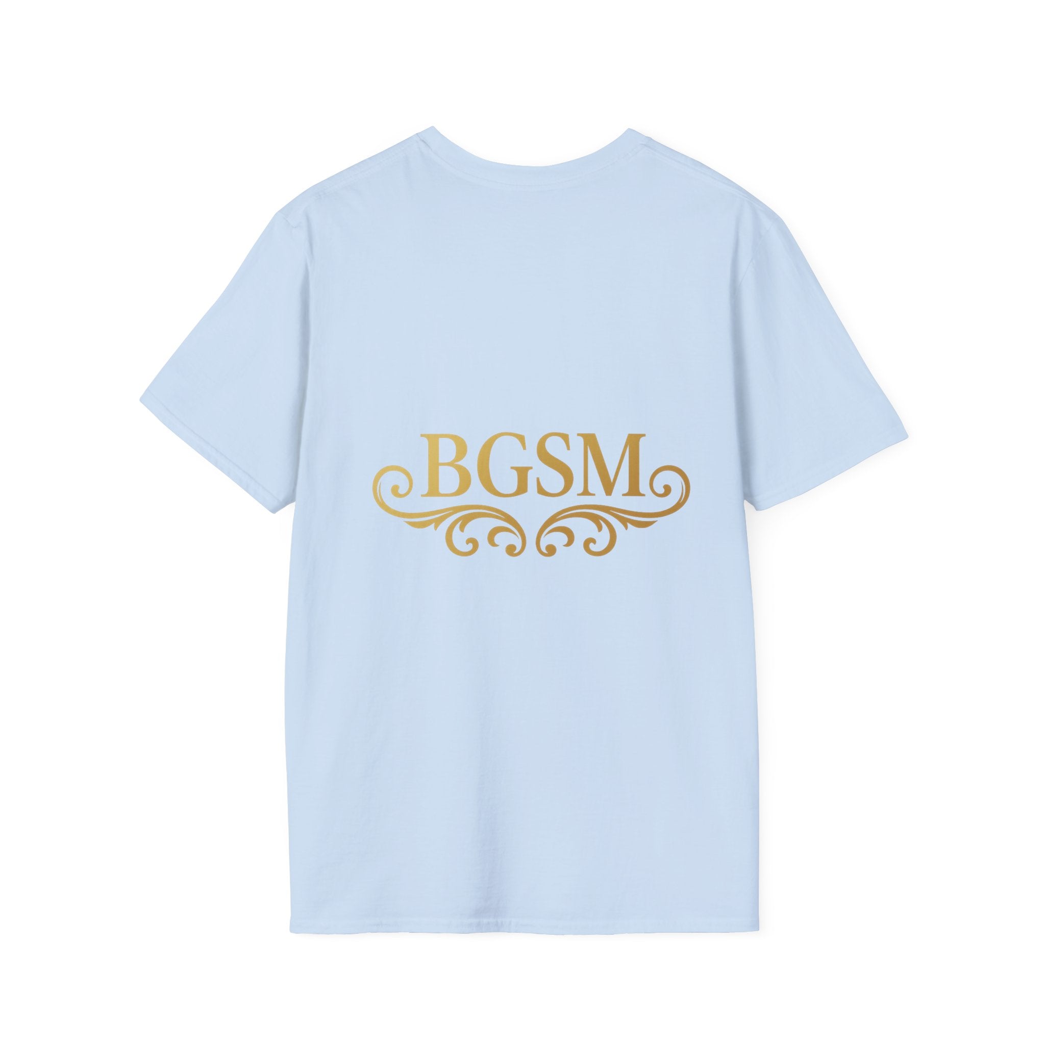BGSM Happy Easter T-Shirt — Pastel Bunny & Eggs Holiday Tee
