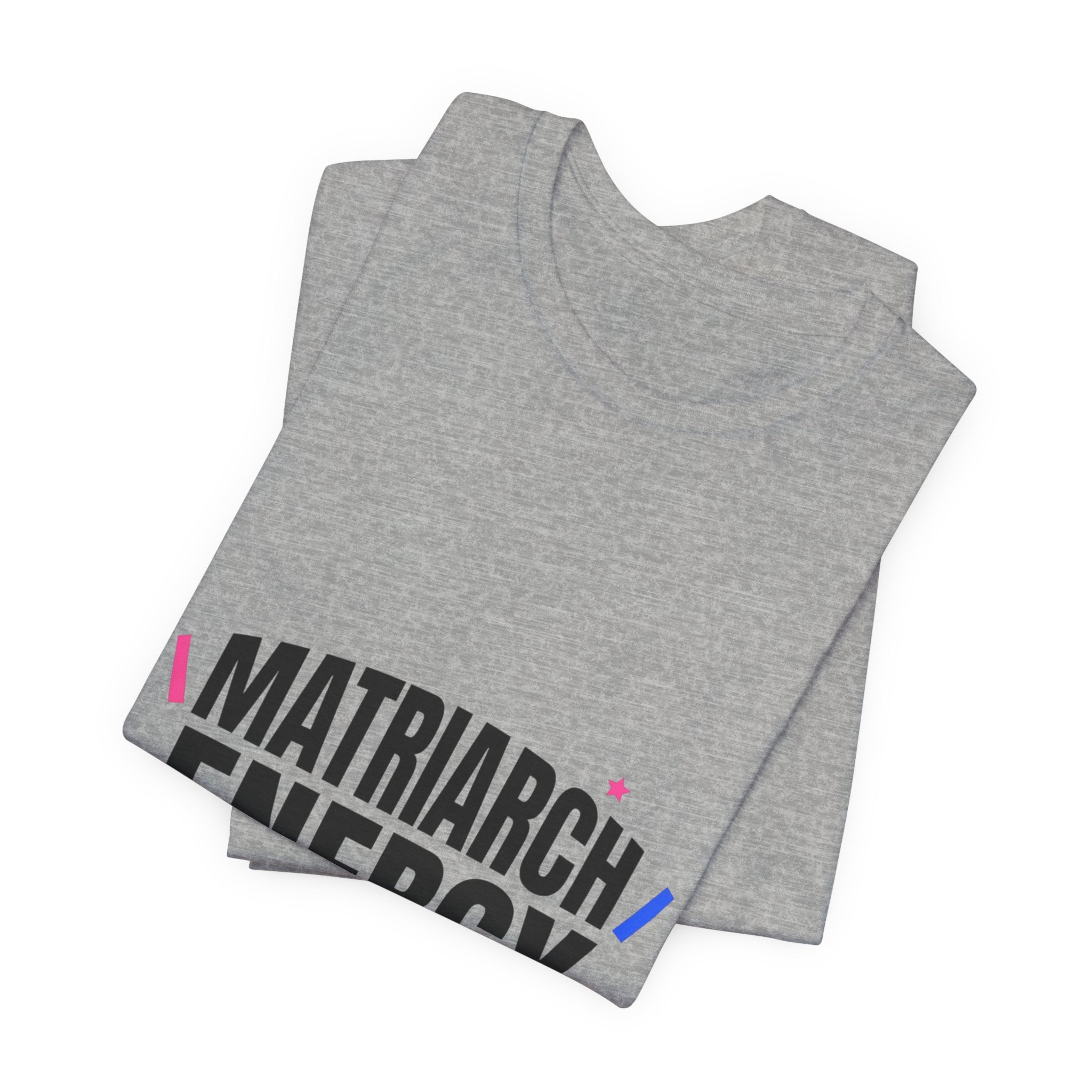 Matriarch Energy Tee | Mother’s Day minimalist mom shirt, typographic mama tee