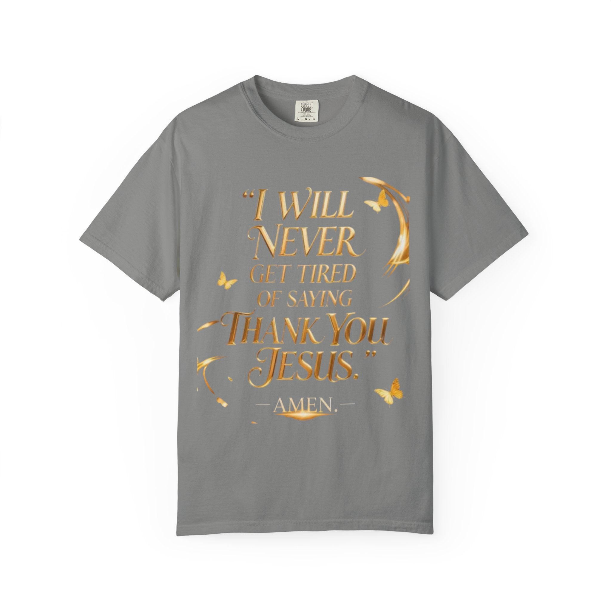 BGSM Thank You Jesus T-Shirt — Inspirational Christian Tee