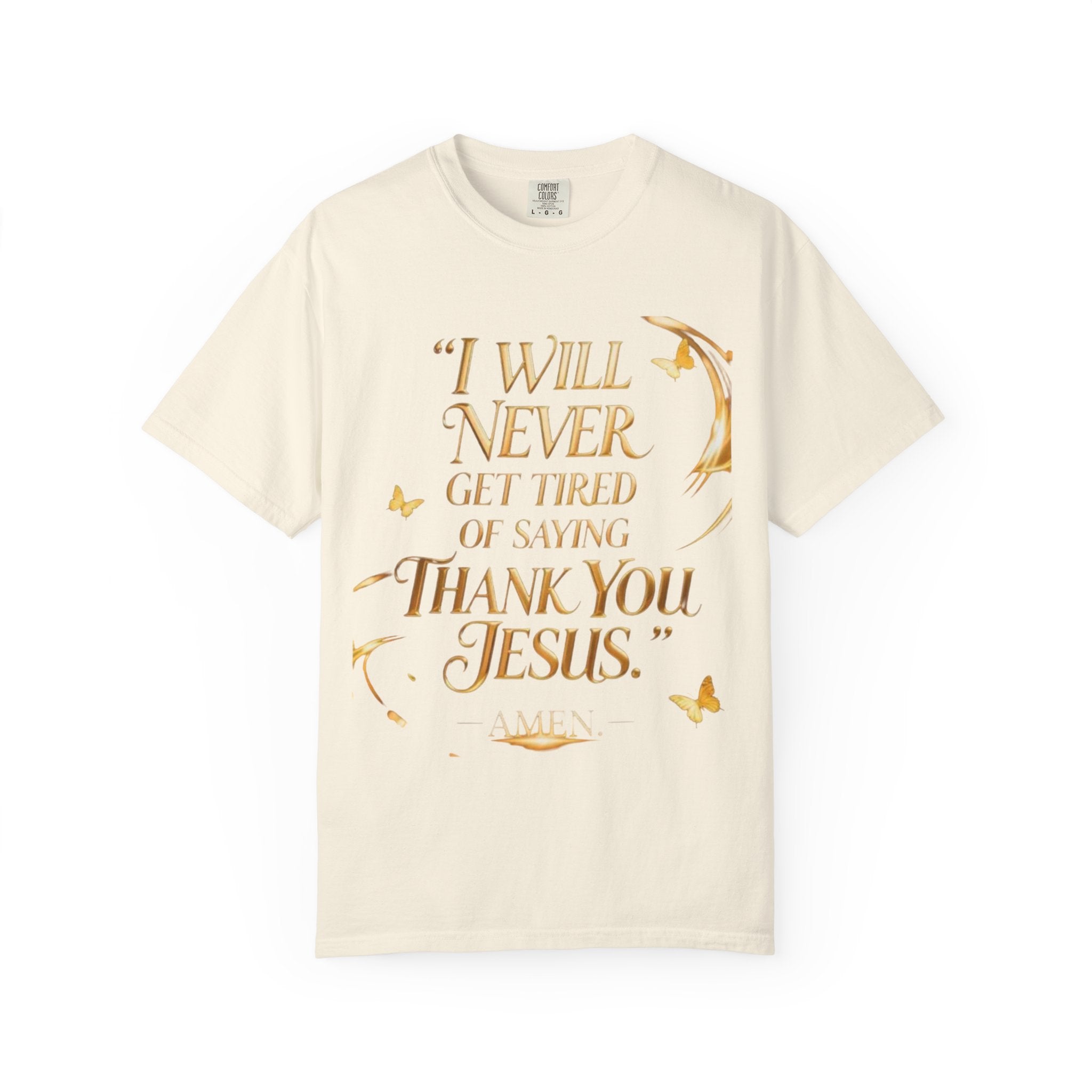 BGSM Thank You Jesus T-Shirt — Inspirational Christian Tee