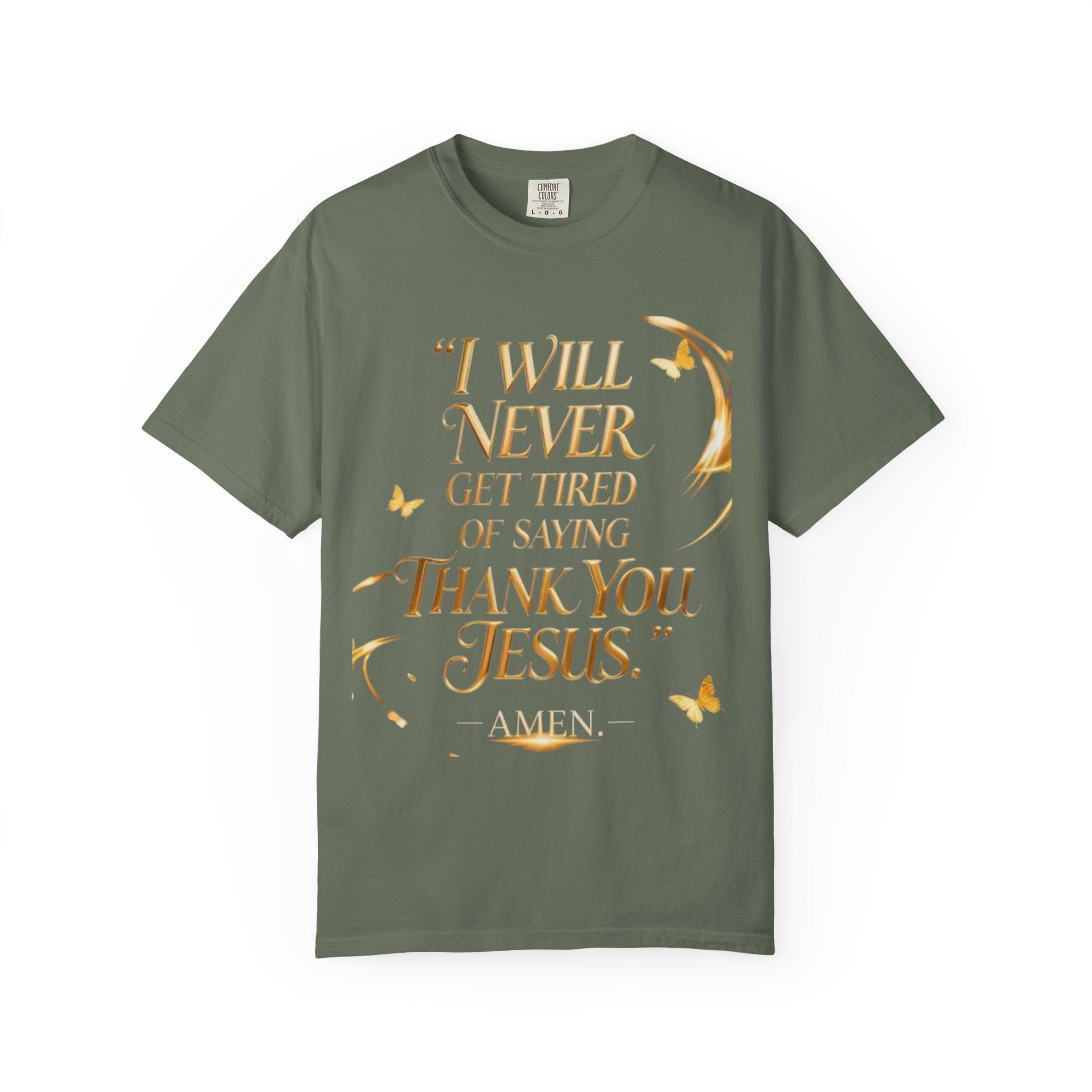 BGSM Thank You Jesus T-Shirt — Inspirational Christian Tee