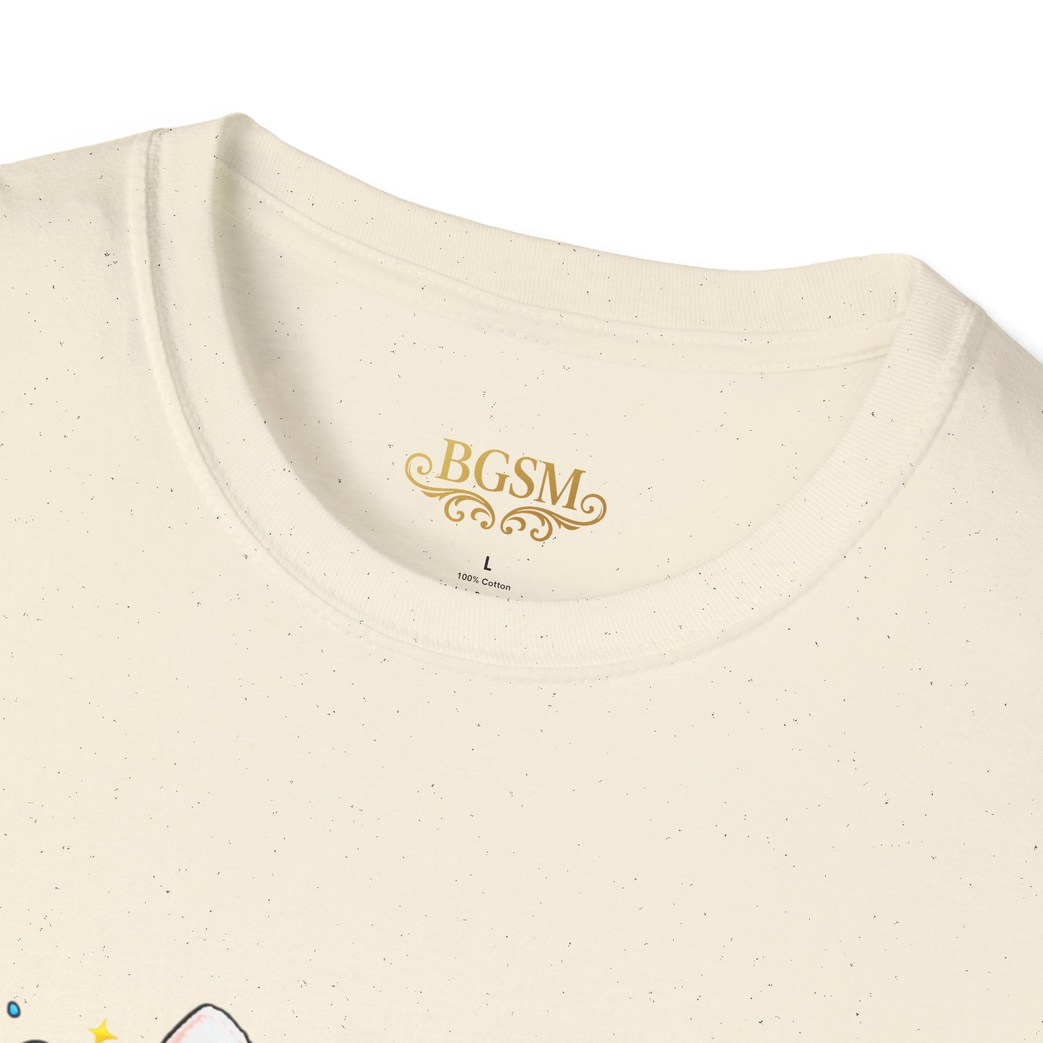 BGSM Easter Bunny Graphic T-Shirt — "Happy Easter" Colorful Holiday Tee