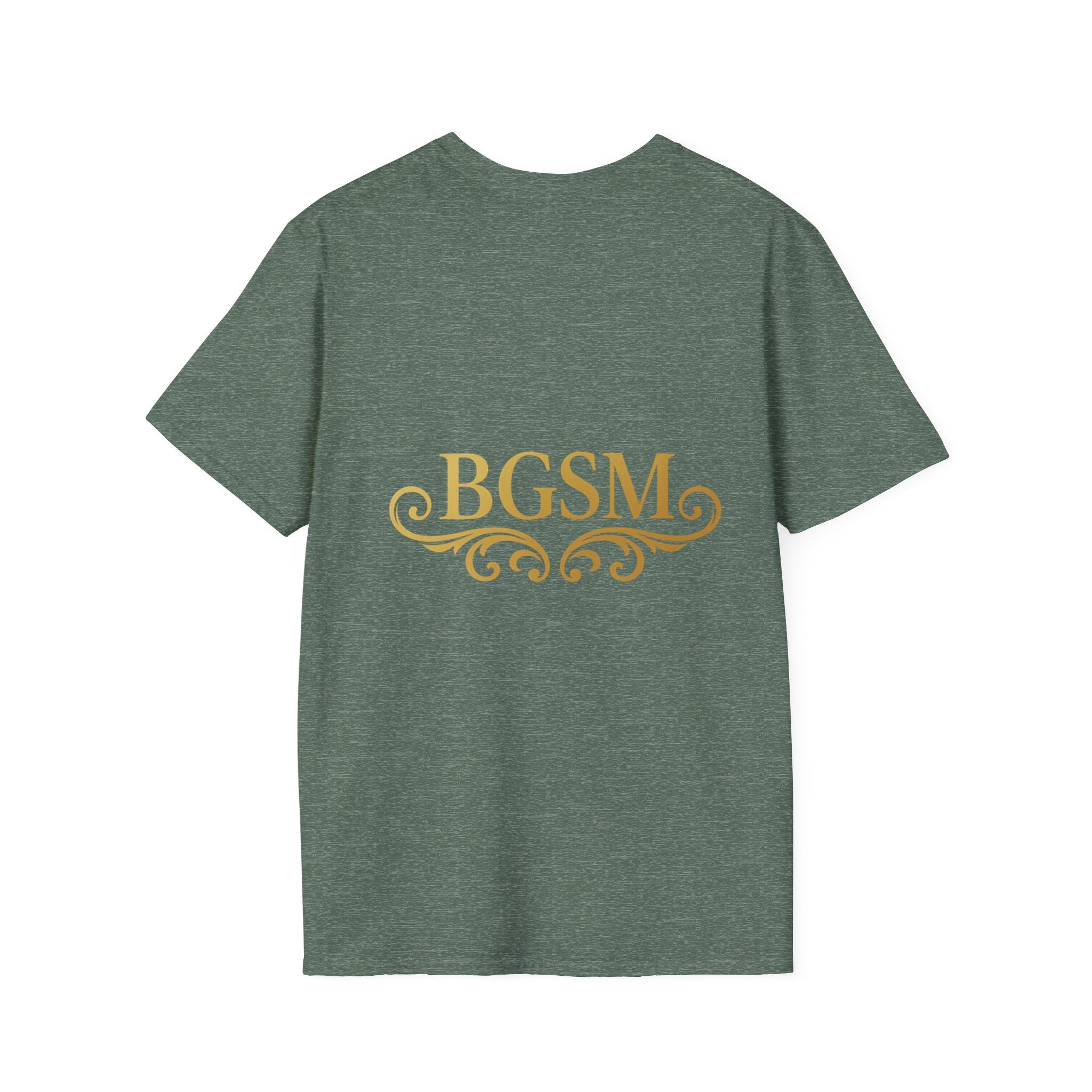 BGSM Happy Easter T-Shirt — Pastel Bunny & Eggs Holiday Tee