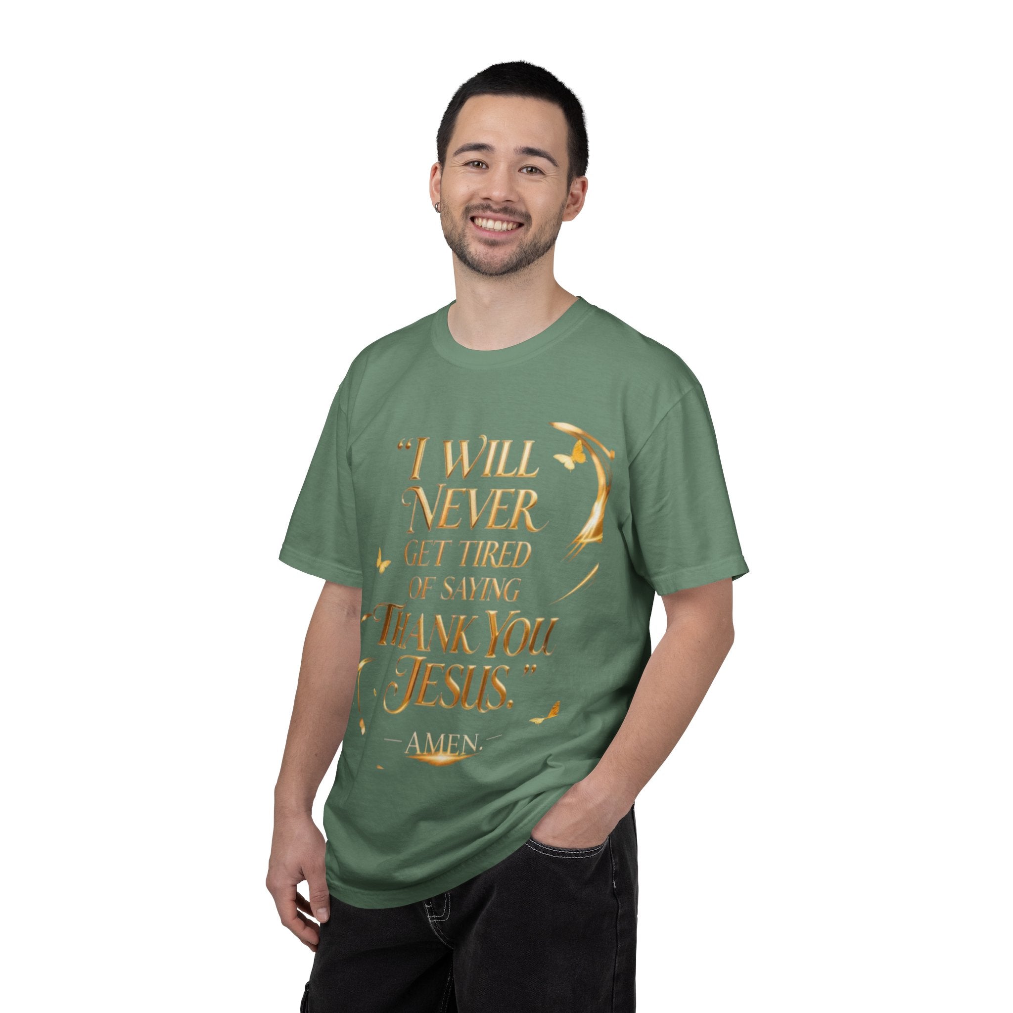 BGSM Thank You Jesus T-Shirt — Inspirational Christian Tee