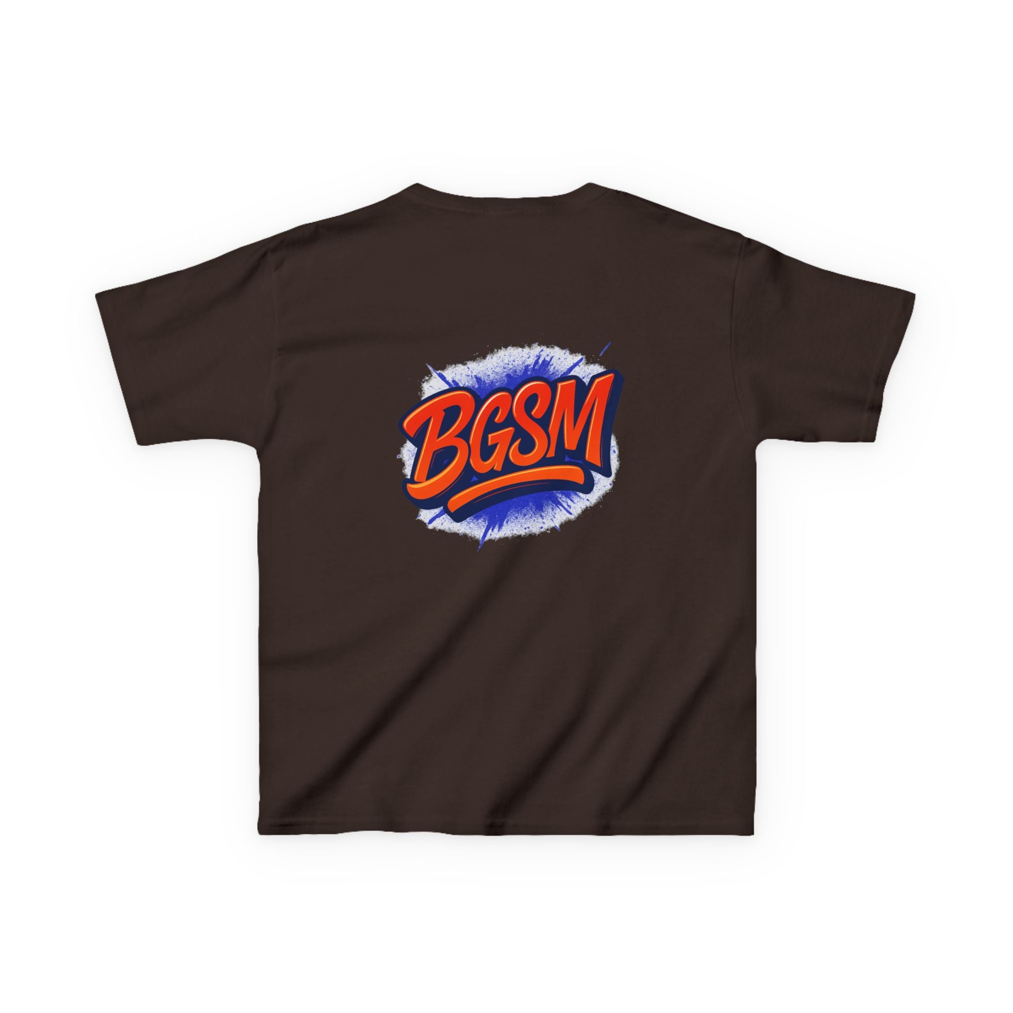 Kids Tee — "Rise Up and Pray" Christian Prayer Shirt with BGSM Back Logo