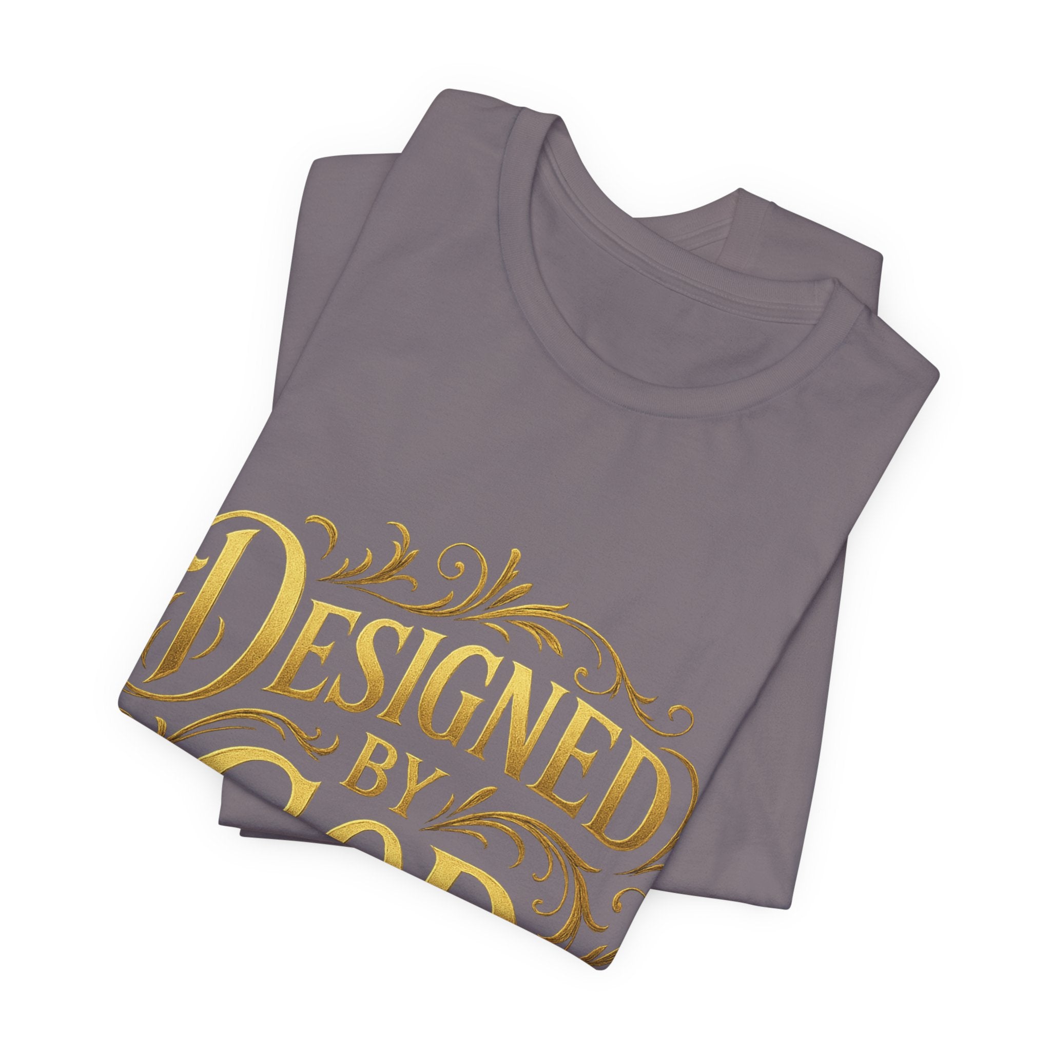 BGSM Designed by God Tee — Inspirational Christian Short Sleeve Shirt (BGSM)