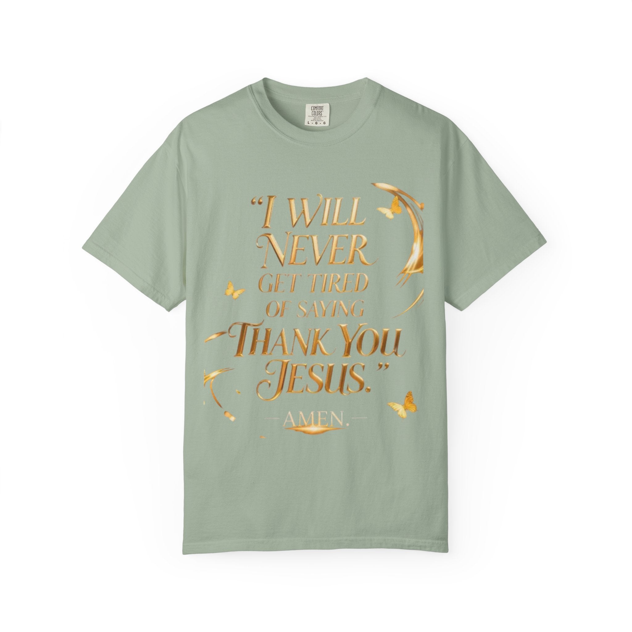 BGSM Thank You Jesus T-Shirt — Inspirational Christian Tee