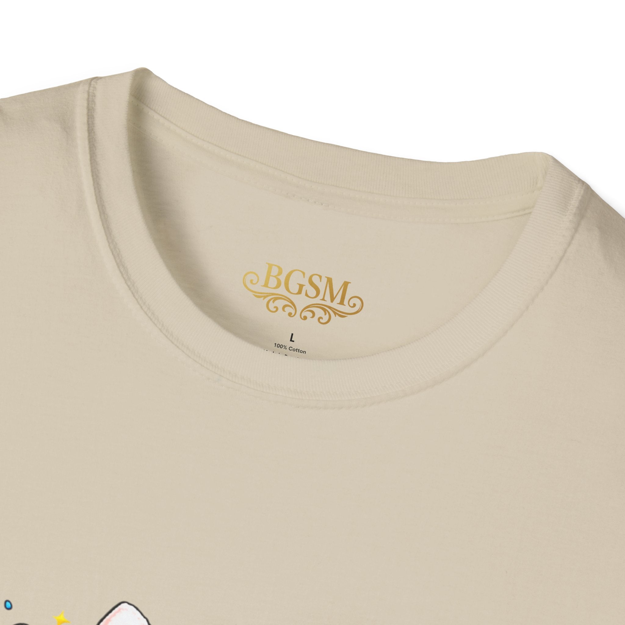 BGSM Easter Bunny Graphic T-Shirt — "Happy Easter" Colorful Holiday Tee