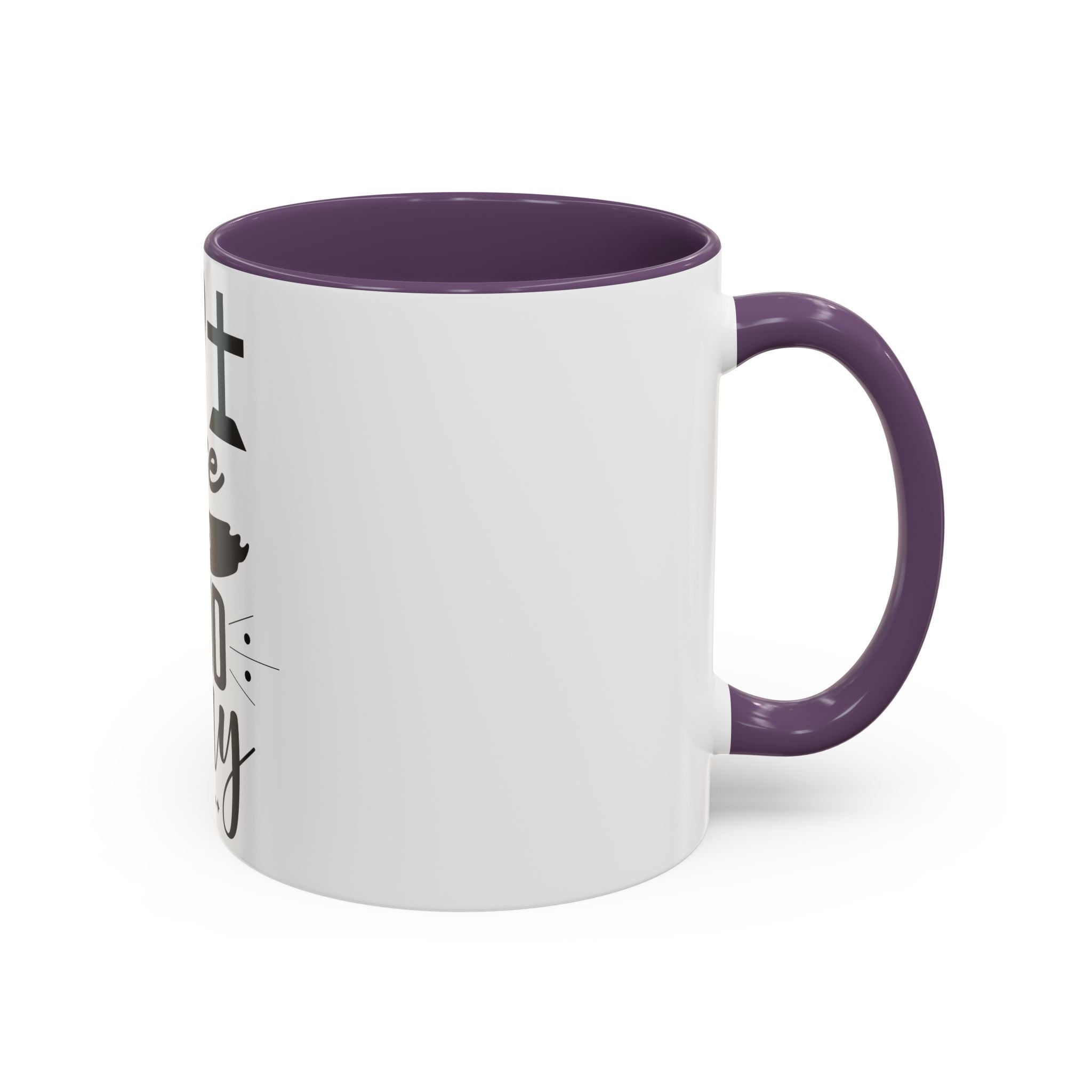Rise Up and Pray Accent Coffee Mug – Inspirational Christian Coffee Cup