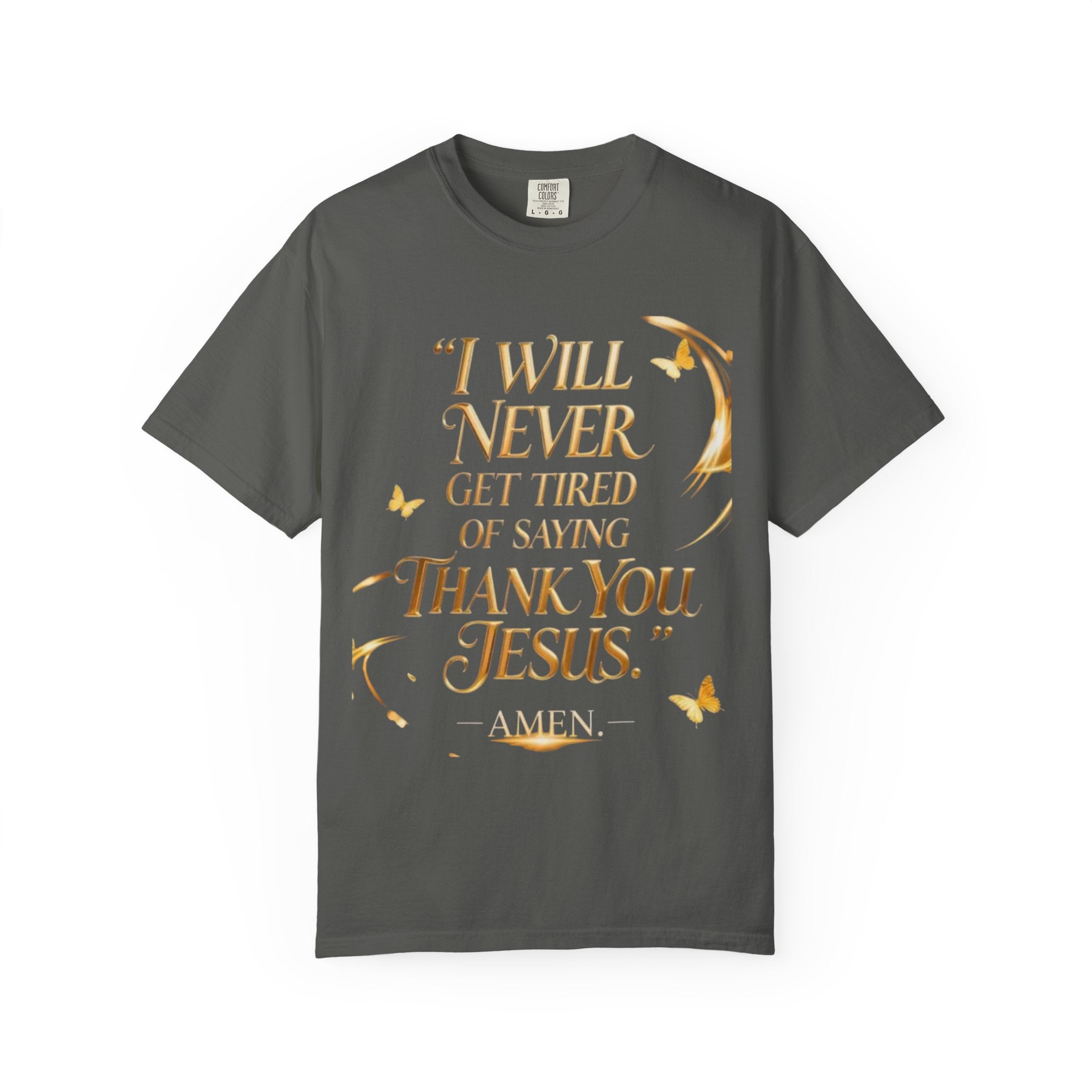 BGSM Thank You Jesus T-Shirt — Inspirational Christian Tee