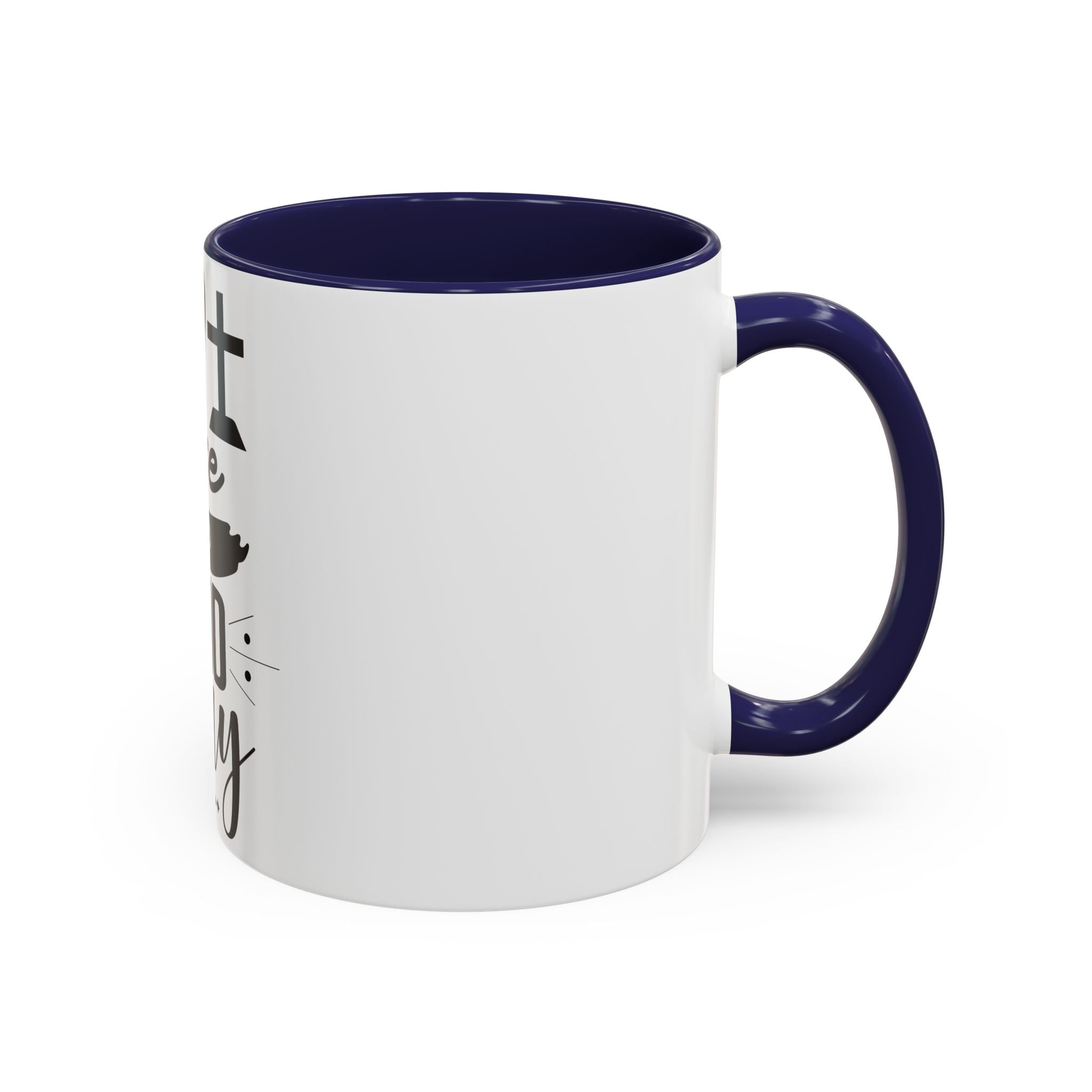 Rise Up and Pray Accent Coffee Mug – Inspirational Christian Coffee Cup