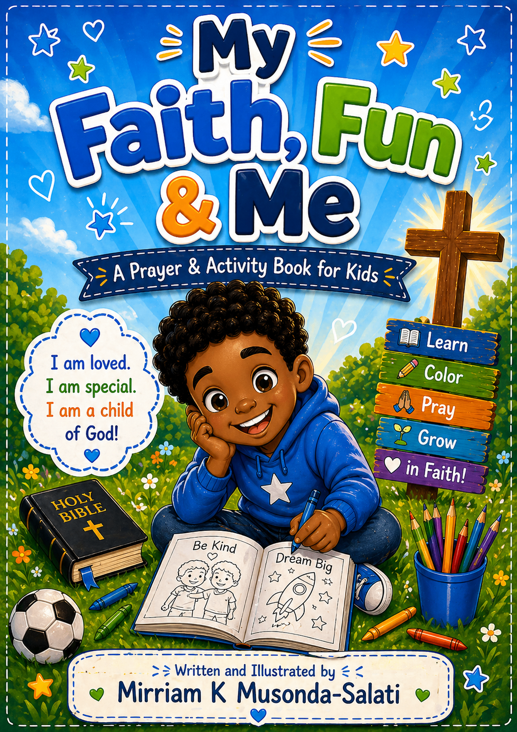 My Faith, Fun & Me Activity Book cover