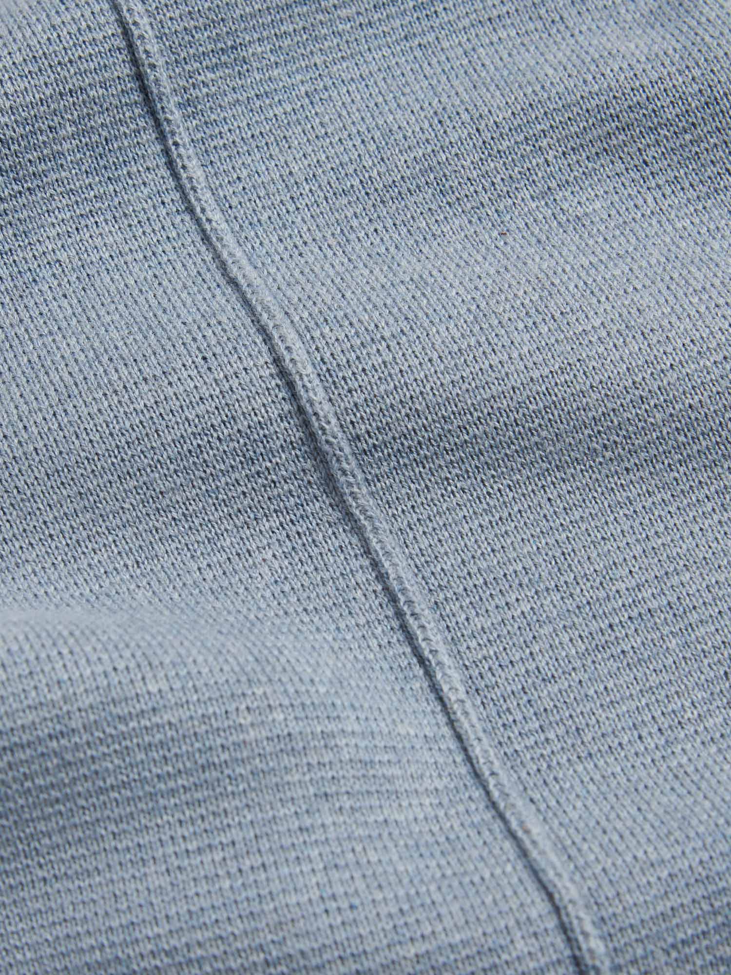 Milano Knit Jogger in Blue Blizzard