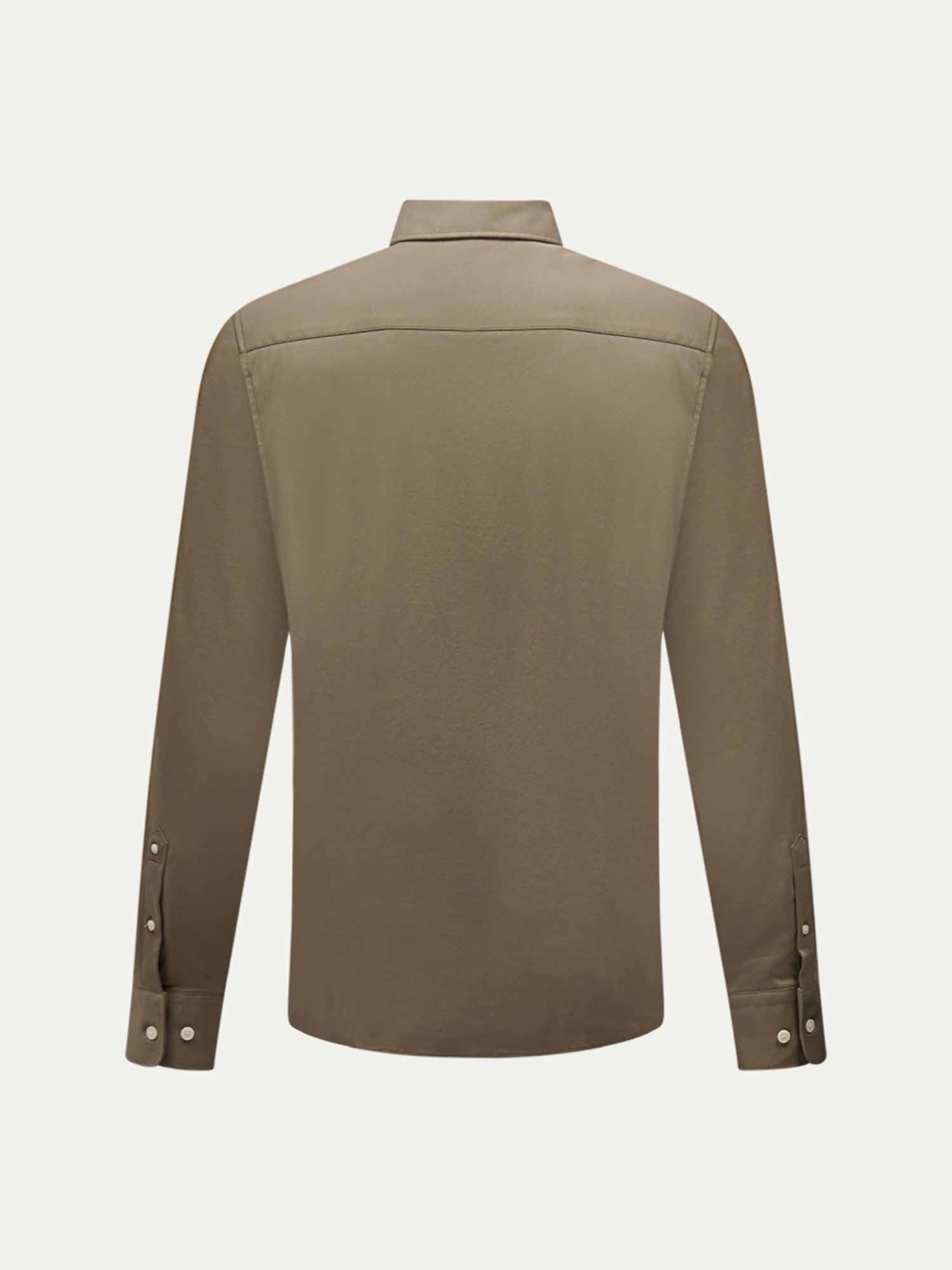 Jersey Hidden-Button Shirt in Sea Turtle