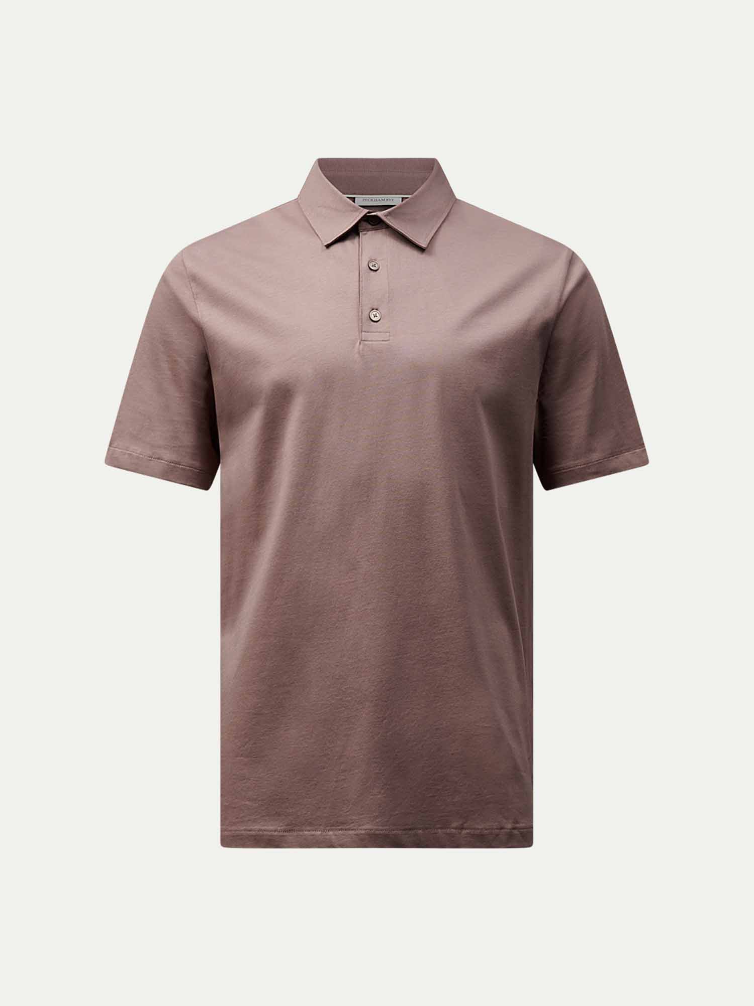 Wardour Mercerised Cotton Polo Shirt in Iron