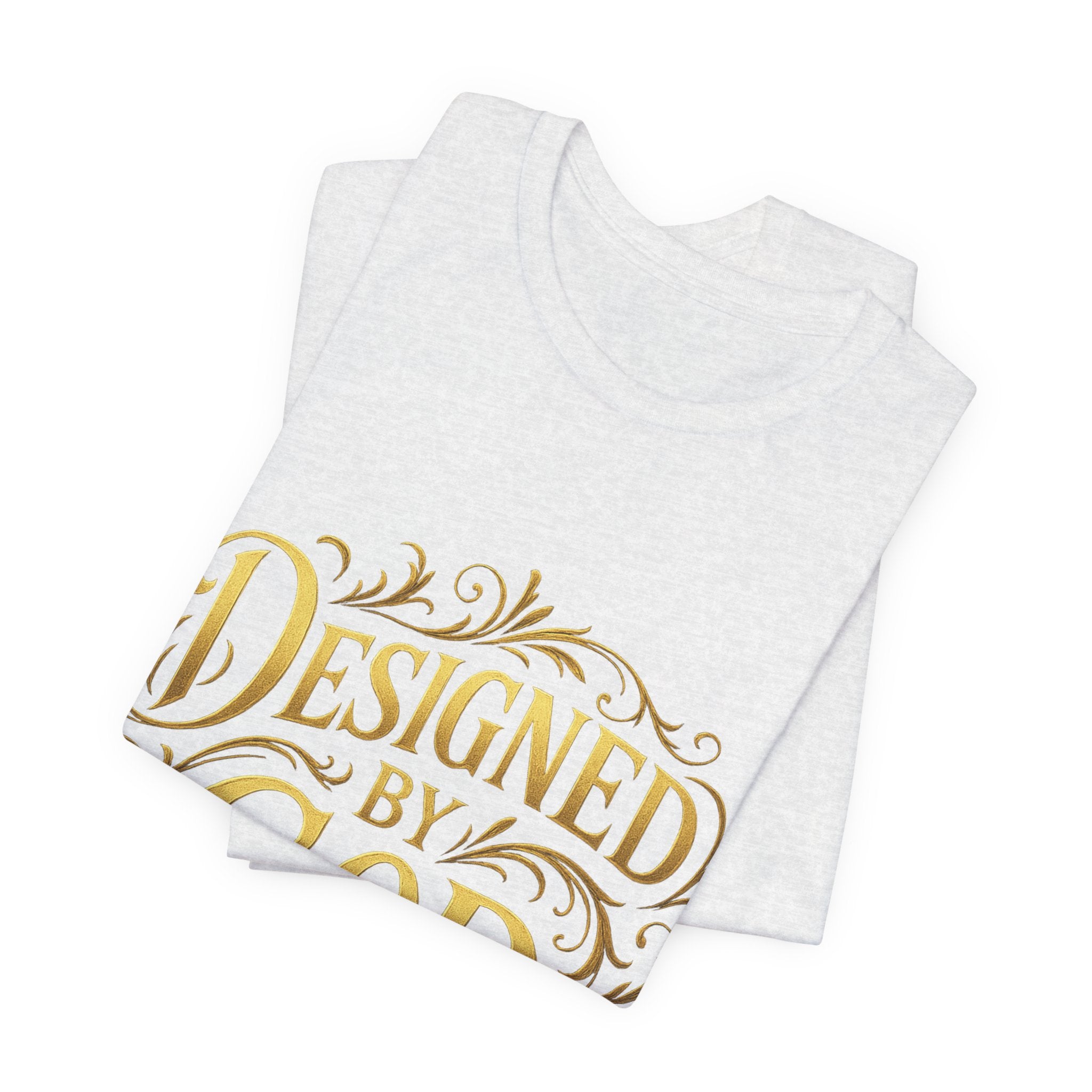 BGSM Designed by God Tee — Inspirational Christian Short Sleeve Shirt (BGSM)