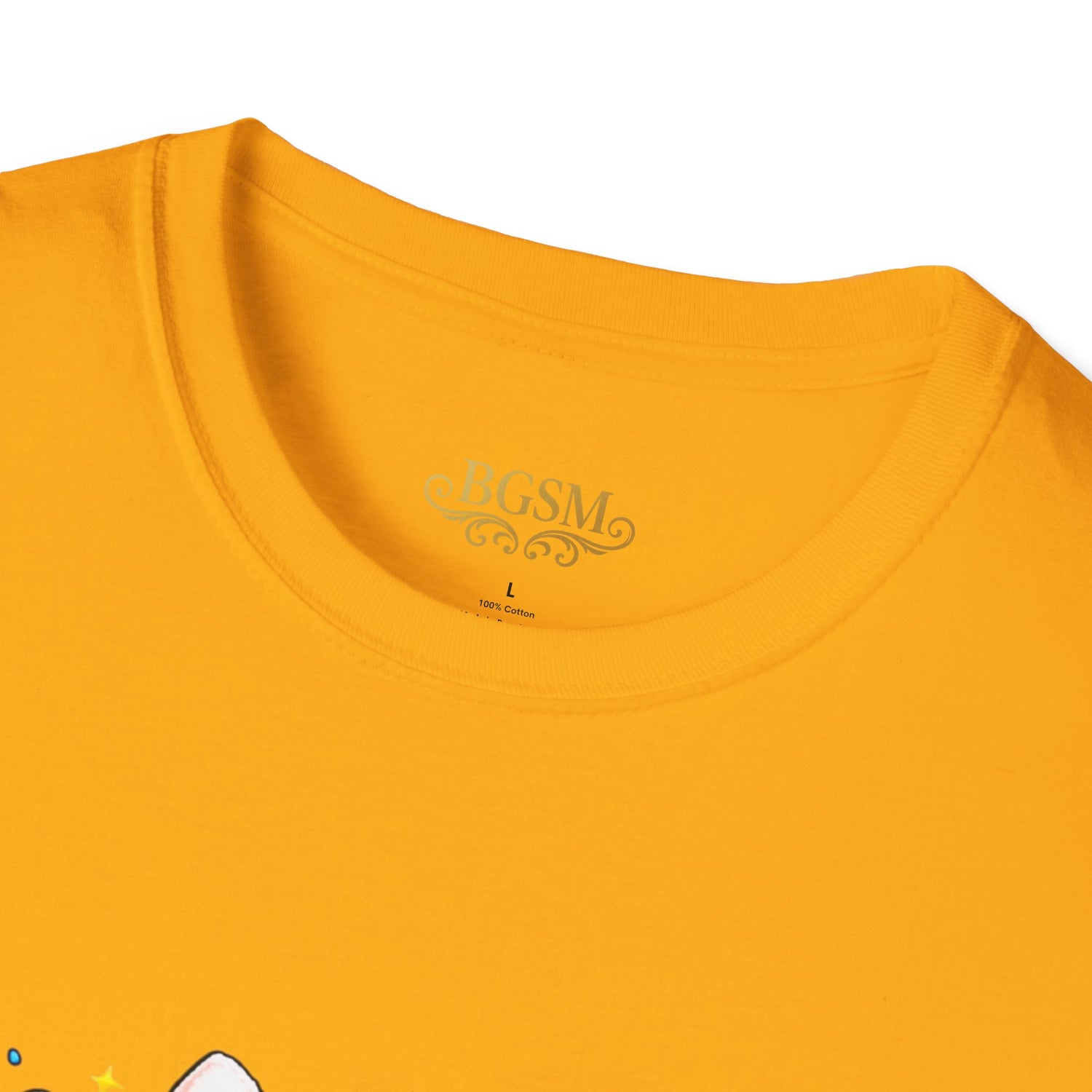 BGSM Easter Bunny Graphic T-Shirt — "Happy Easter" Colorful Holiday Tee