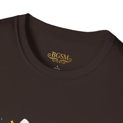 BGSM Easter Bunny Graphic T-Shirt — "Happy Easter" Colorful Holiday Tee