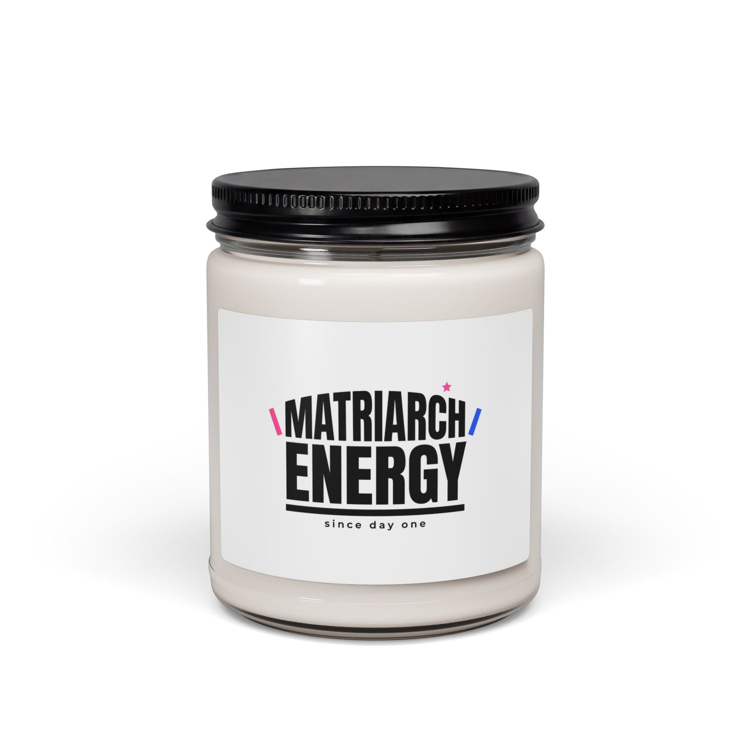 Matriarch Energy Candle | Soy Scented Candle, Minimal Typographic Mom