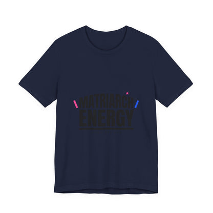 Matriarch Energy Tee | Mother’s Day minimalist mom shirt, typographic mama tee