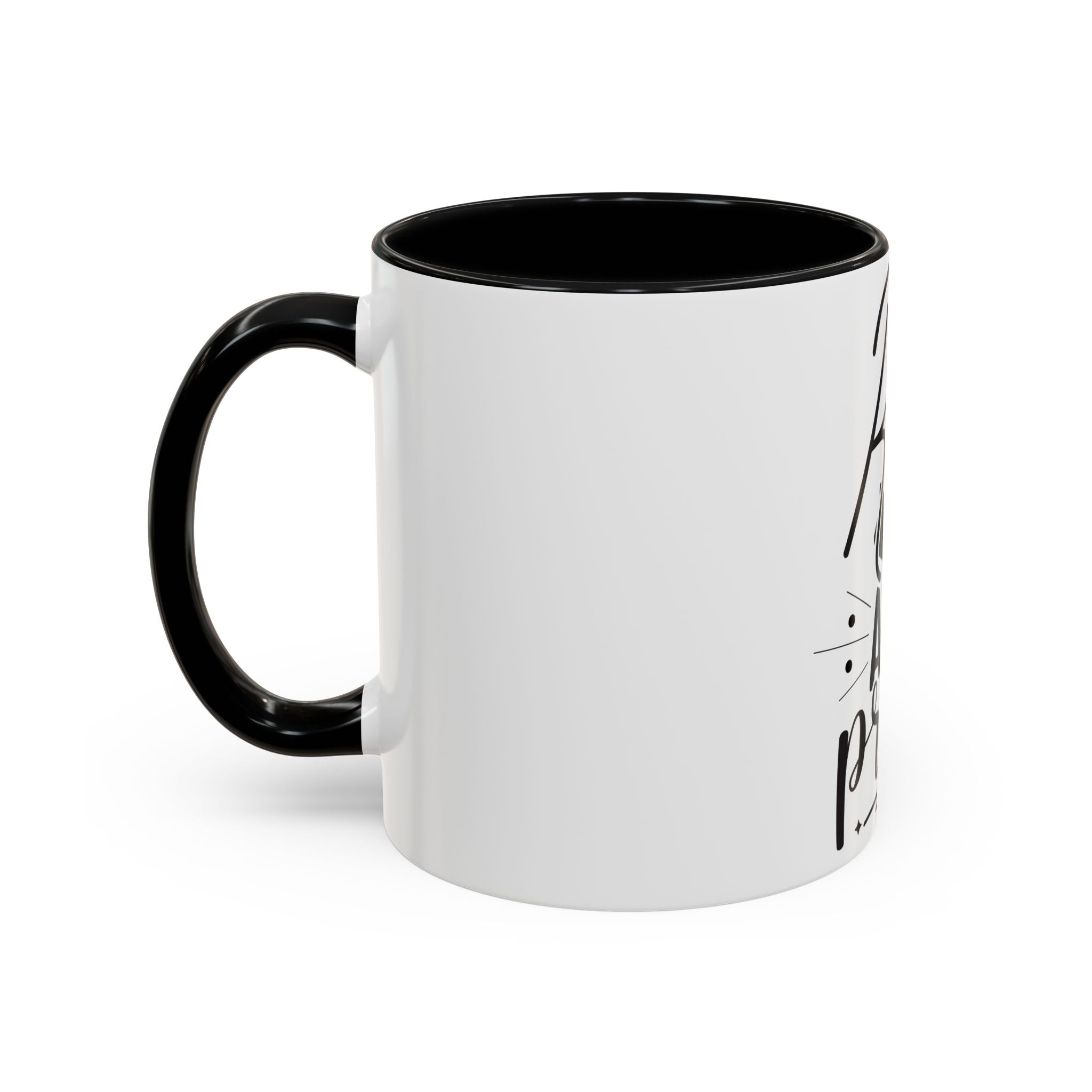 Rise Up and Pray Accent Coffee Mug – Inspirational Christian Coffee Cup