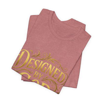 BGSM Designed by God Tee — Inspirational Christian Short Sleeve Shirt (BGSM)