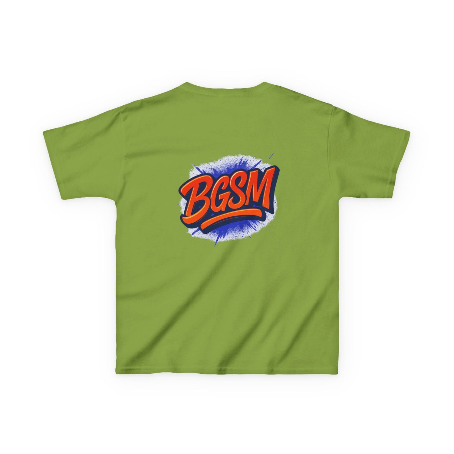 Kids Tee — "Rise Up and Pray" Christian Prayer Shirt with BGSM Back Logo