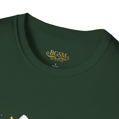 BGSM Easter Bunny Graphic T-Shirt — "Happy Easter" Colorful Holiday Tee