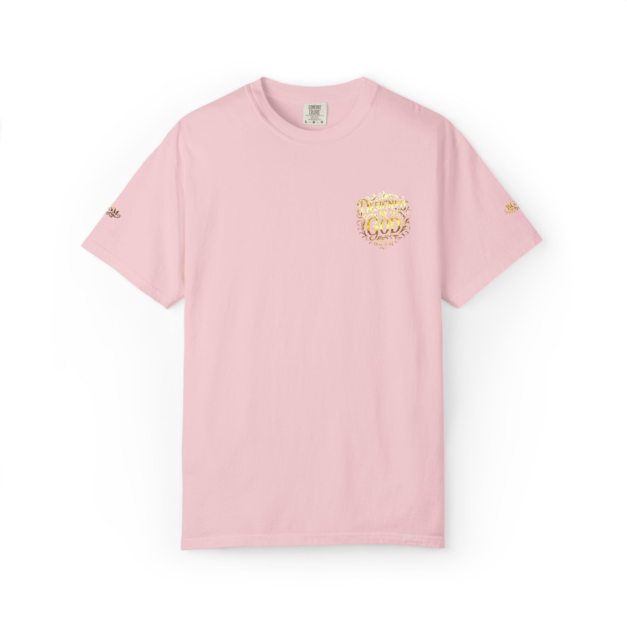 Autumn Fox Pocket T-Shirt — Rust Garment-Dyed Tee with Pocket Fox Design