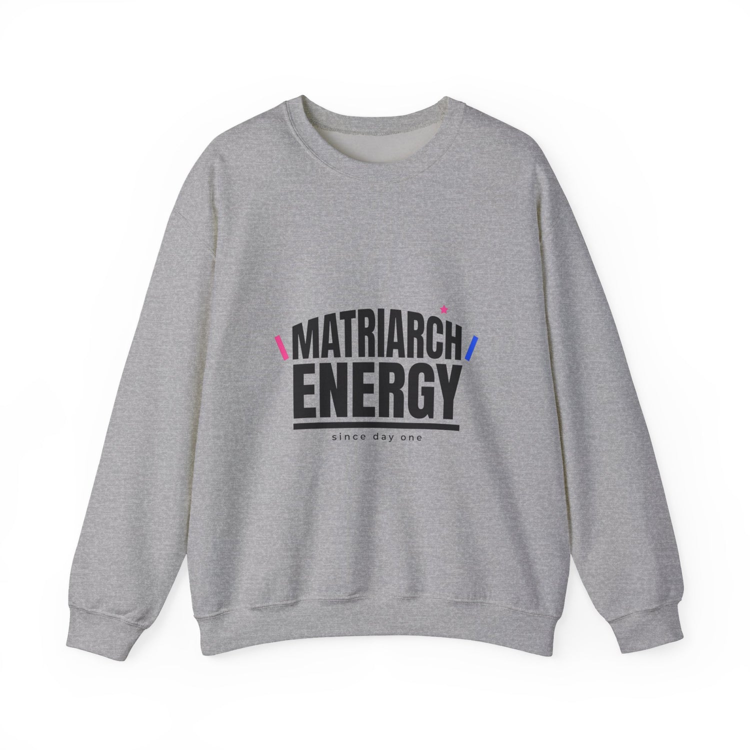 Matriarch Energy Sweatshirt | Typographic Mom, Minimal Mother’s Day